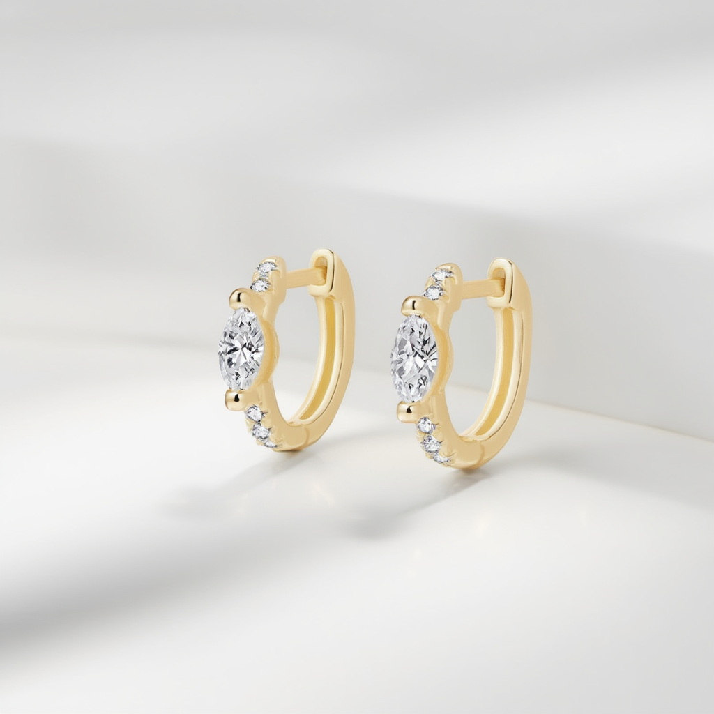 Cindy Earrings - Gold