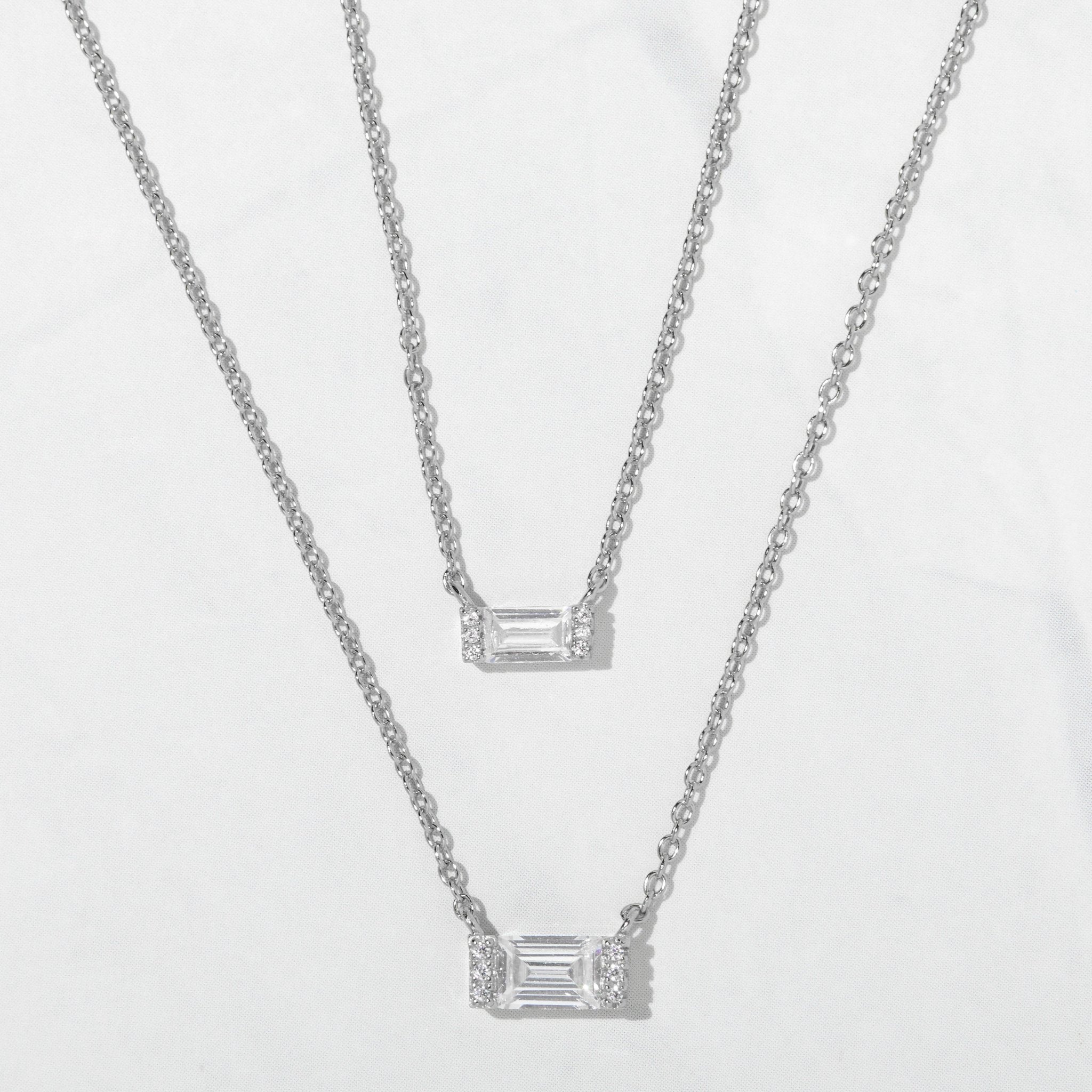 Baguette Necklace - AYUNA