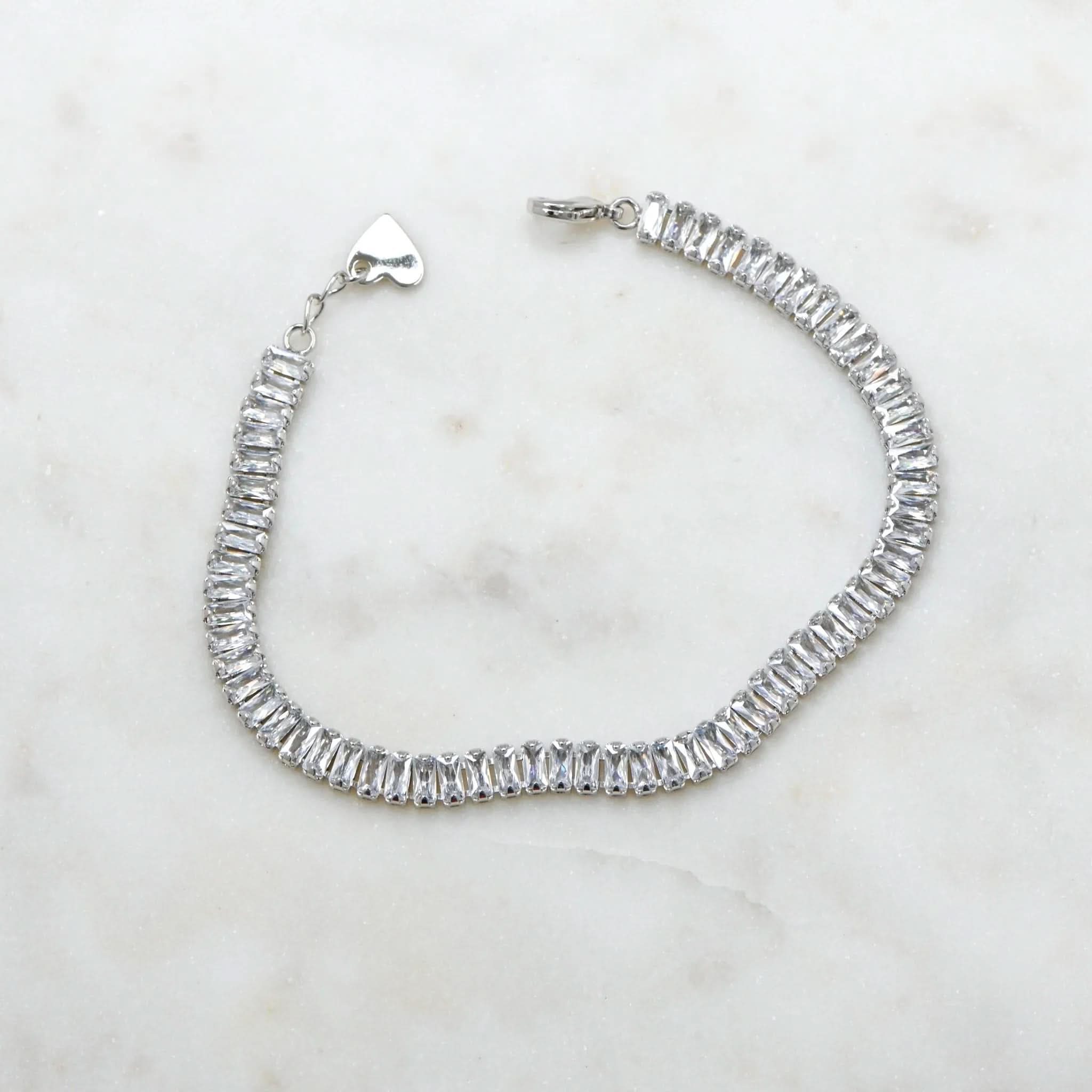 Baguette Tennis Bracelet - AYUNA