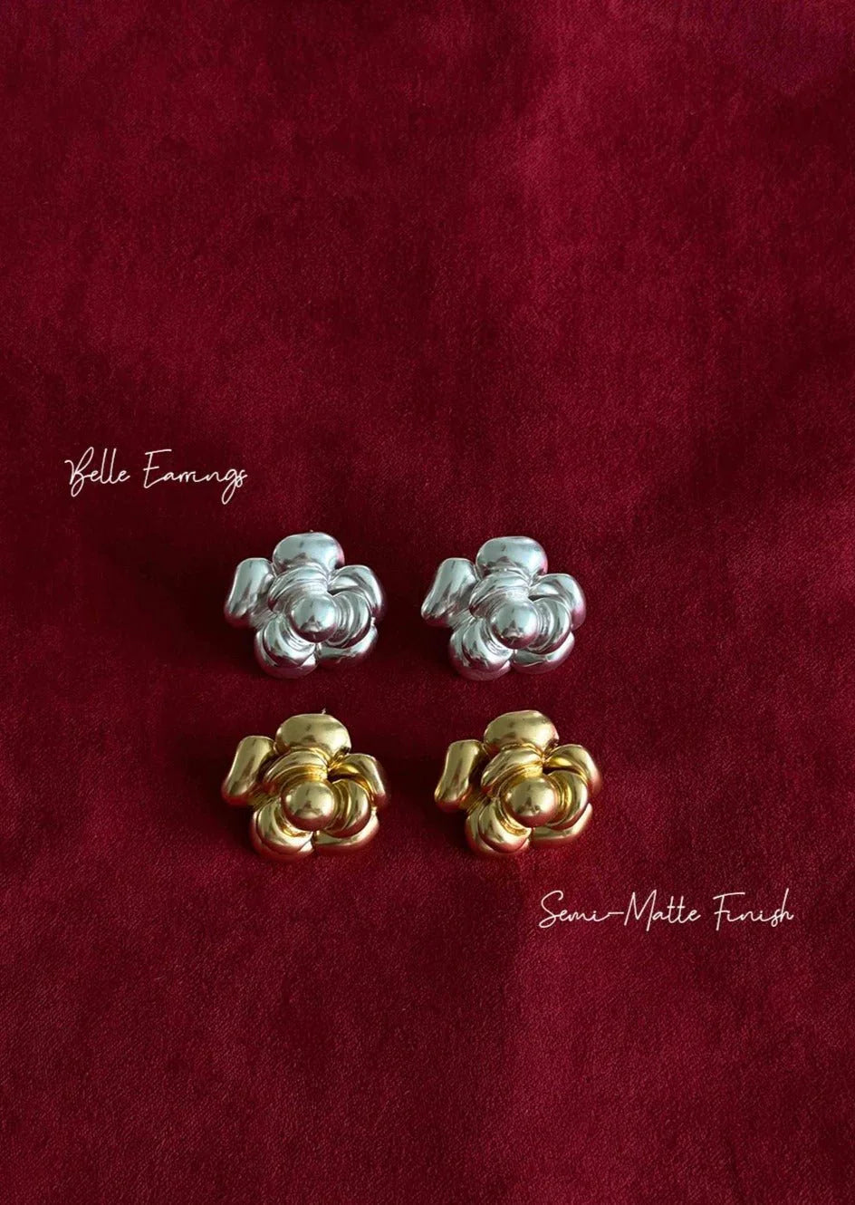 Belle Earrings - Gold - AYUNA