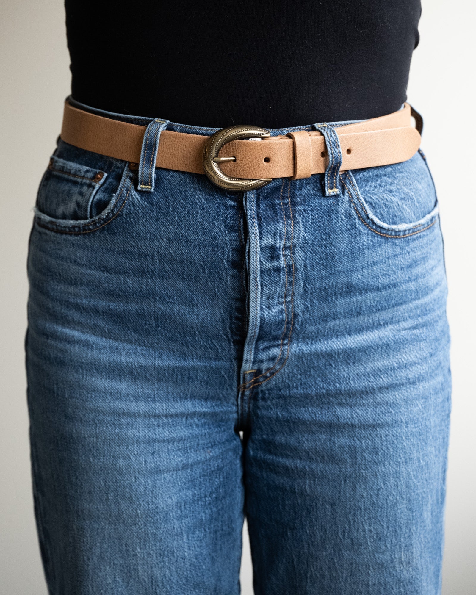 Belt Vintage Natural Gold