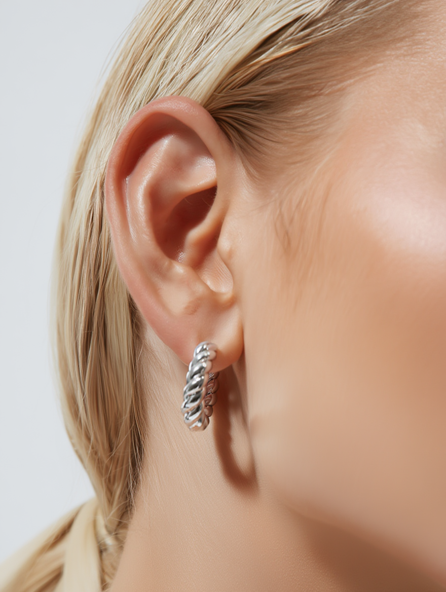 Zenya Earrings – Silver