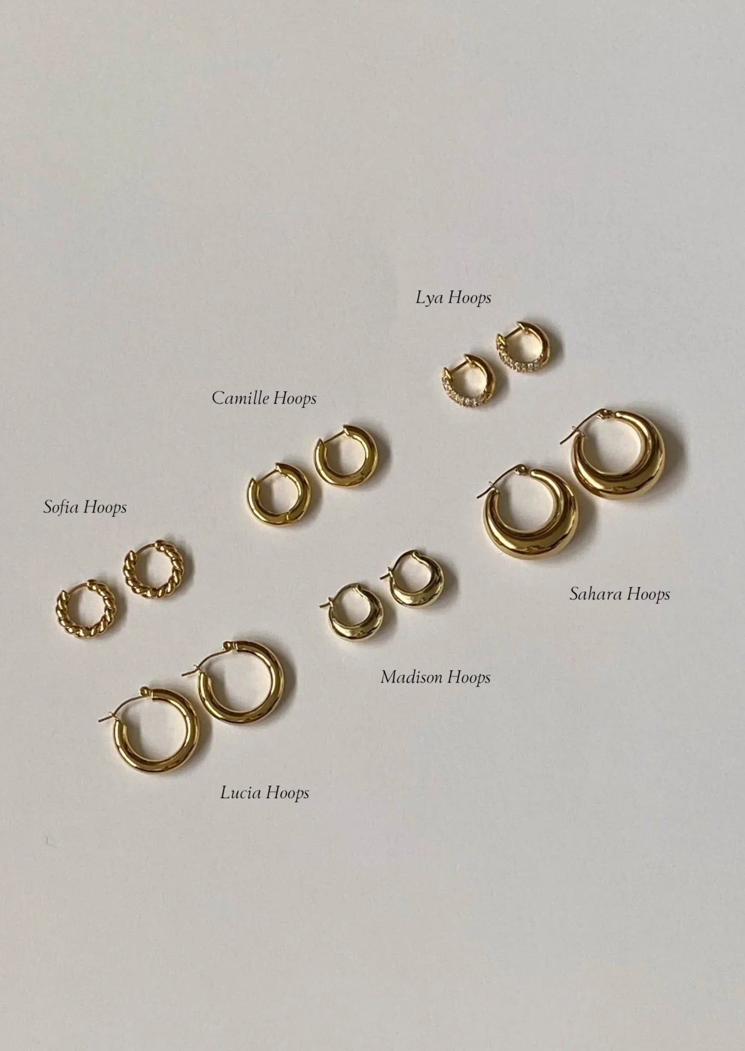 Camille Hoops - Gold - AYUNA
