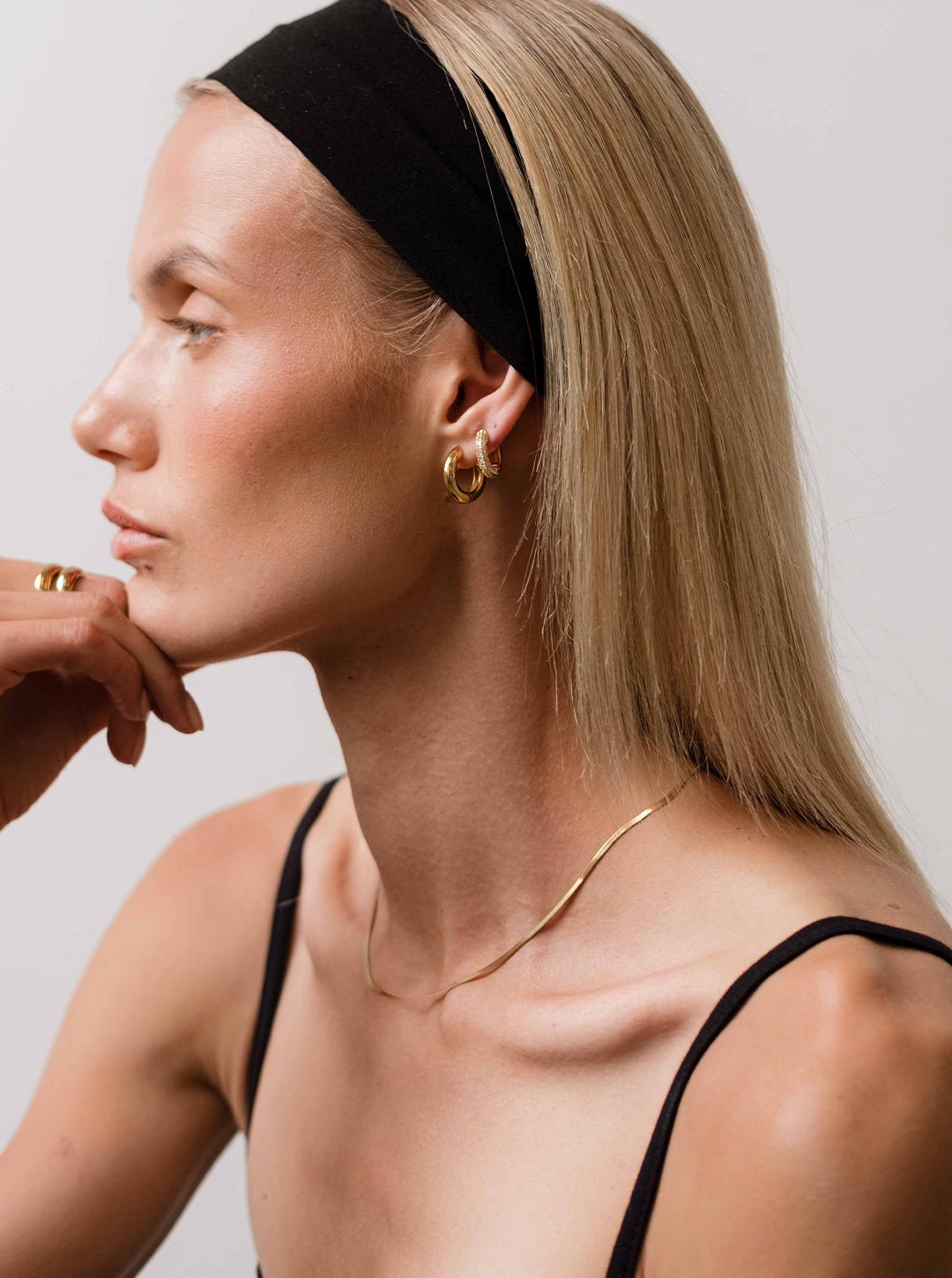 Camille Hoops - Gold - AYUNA