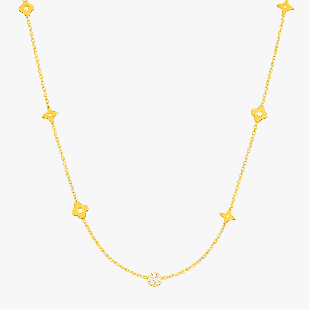 Carrie Clover Necklace - AYUNA