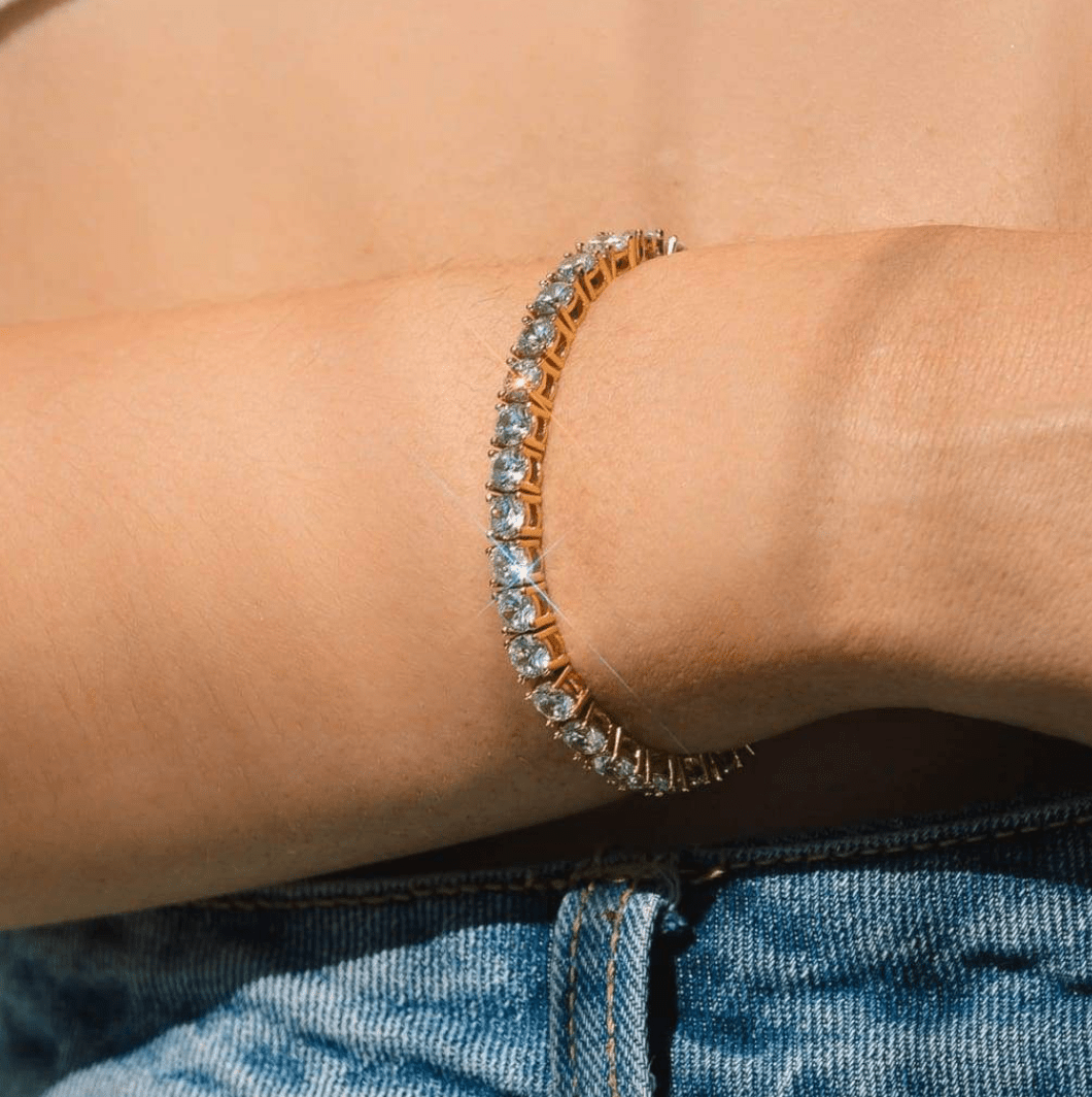 Celine Tennis Bracelet - AYUNA