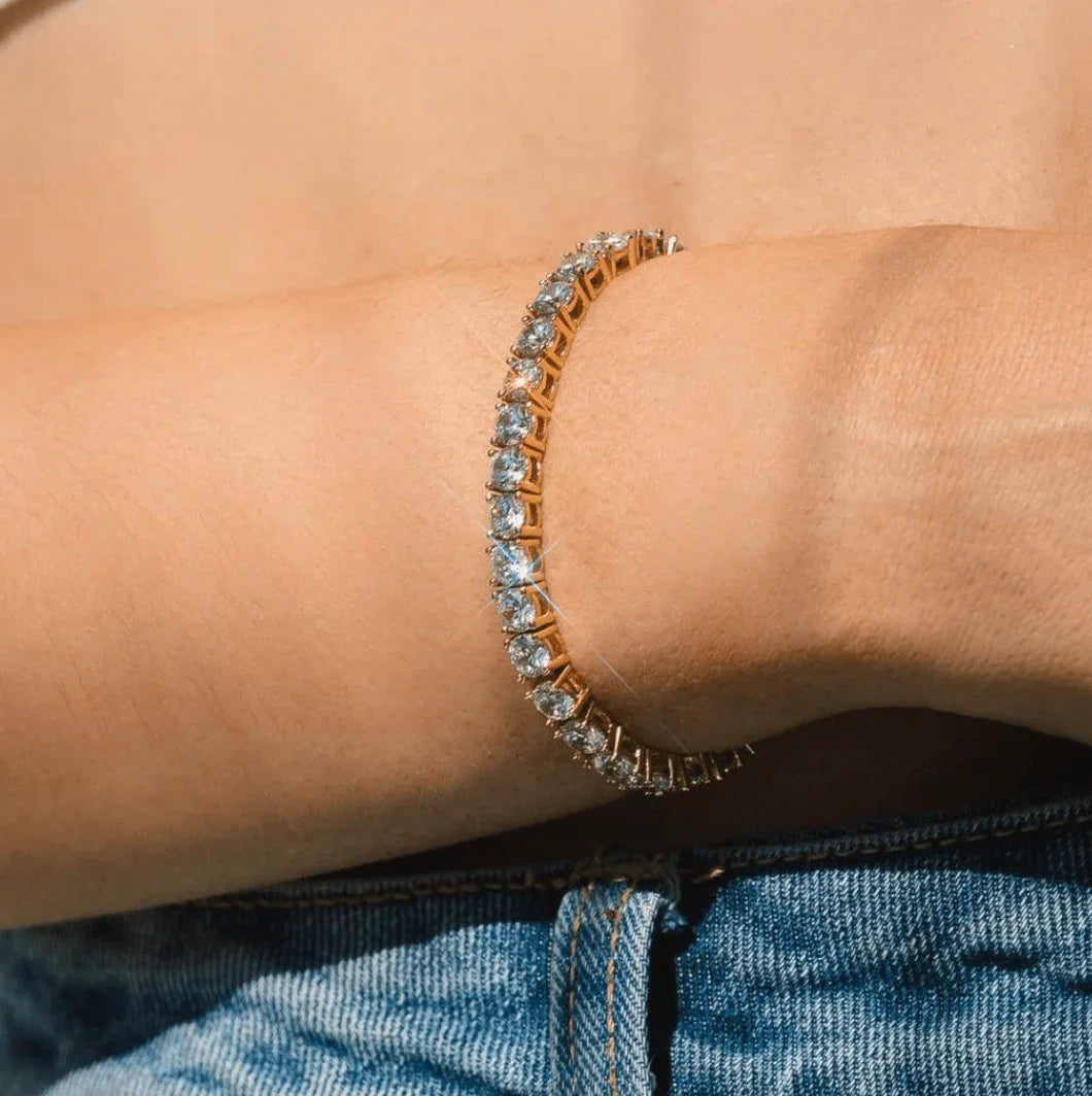 Celine Tennis Bracelet - AYUNA