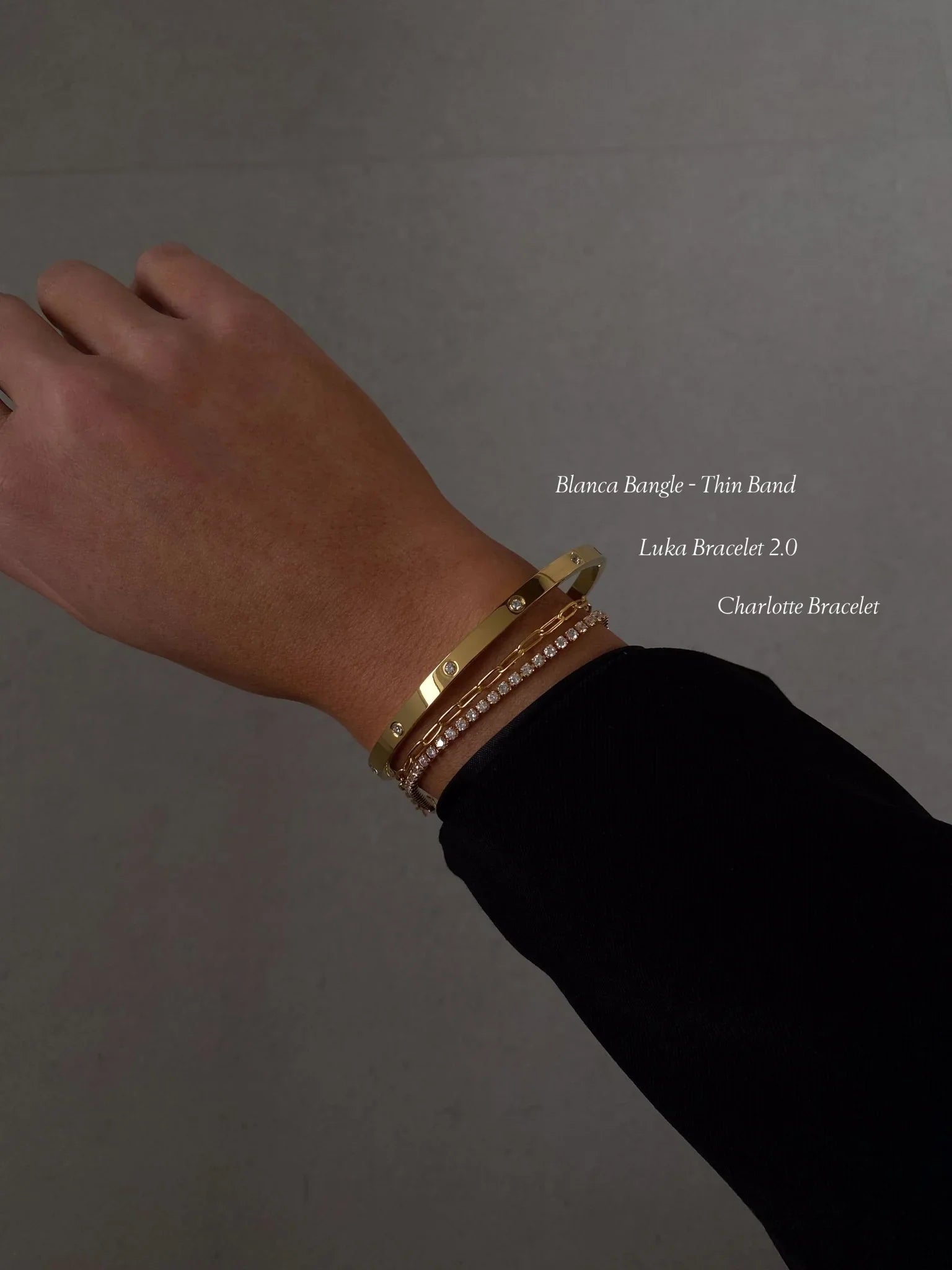 Charlotte Bracelet - Gold - AYUNA