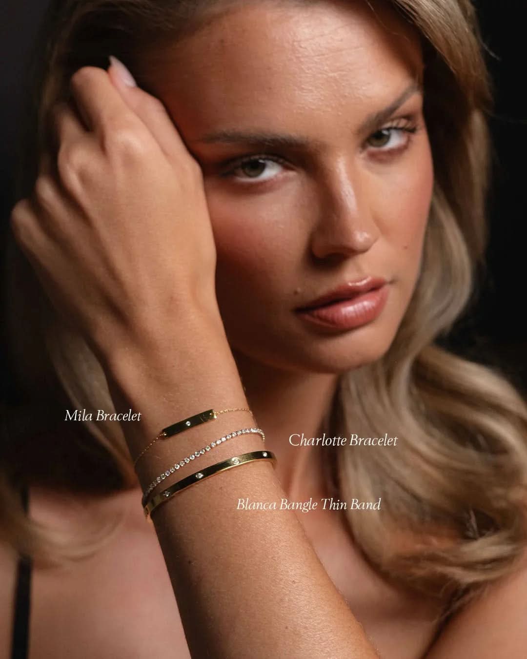 Charlotte Bracelet - Gold - AYUNA
