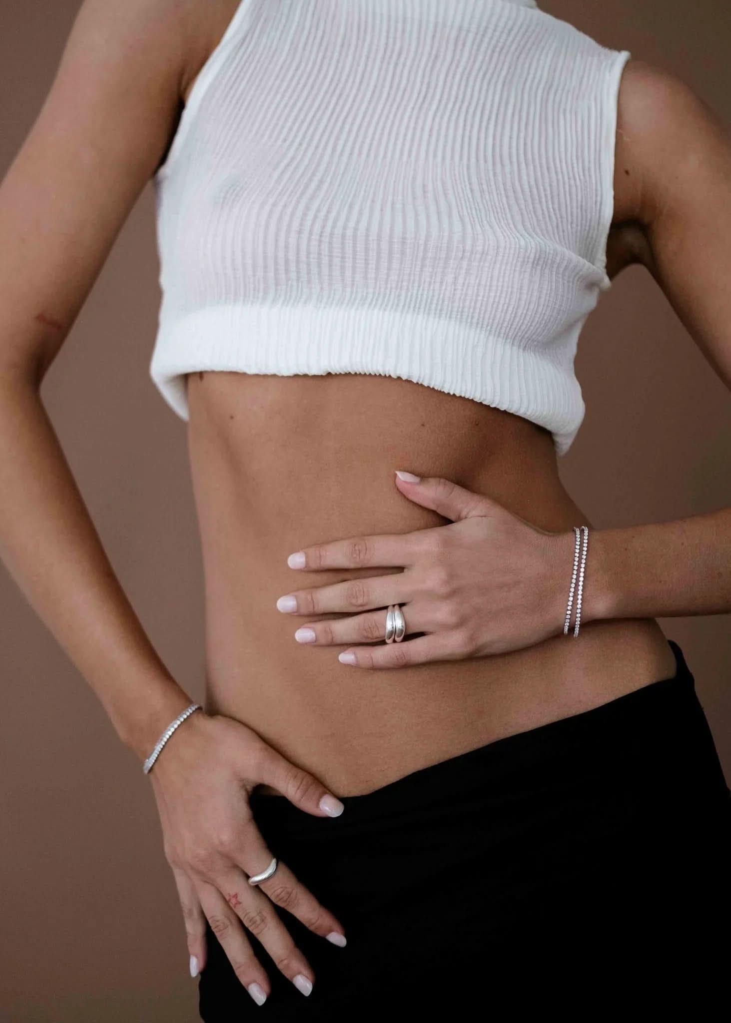 Charlotte Bracelet - Silver - AYUNA