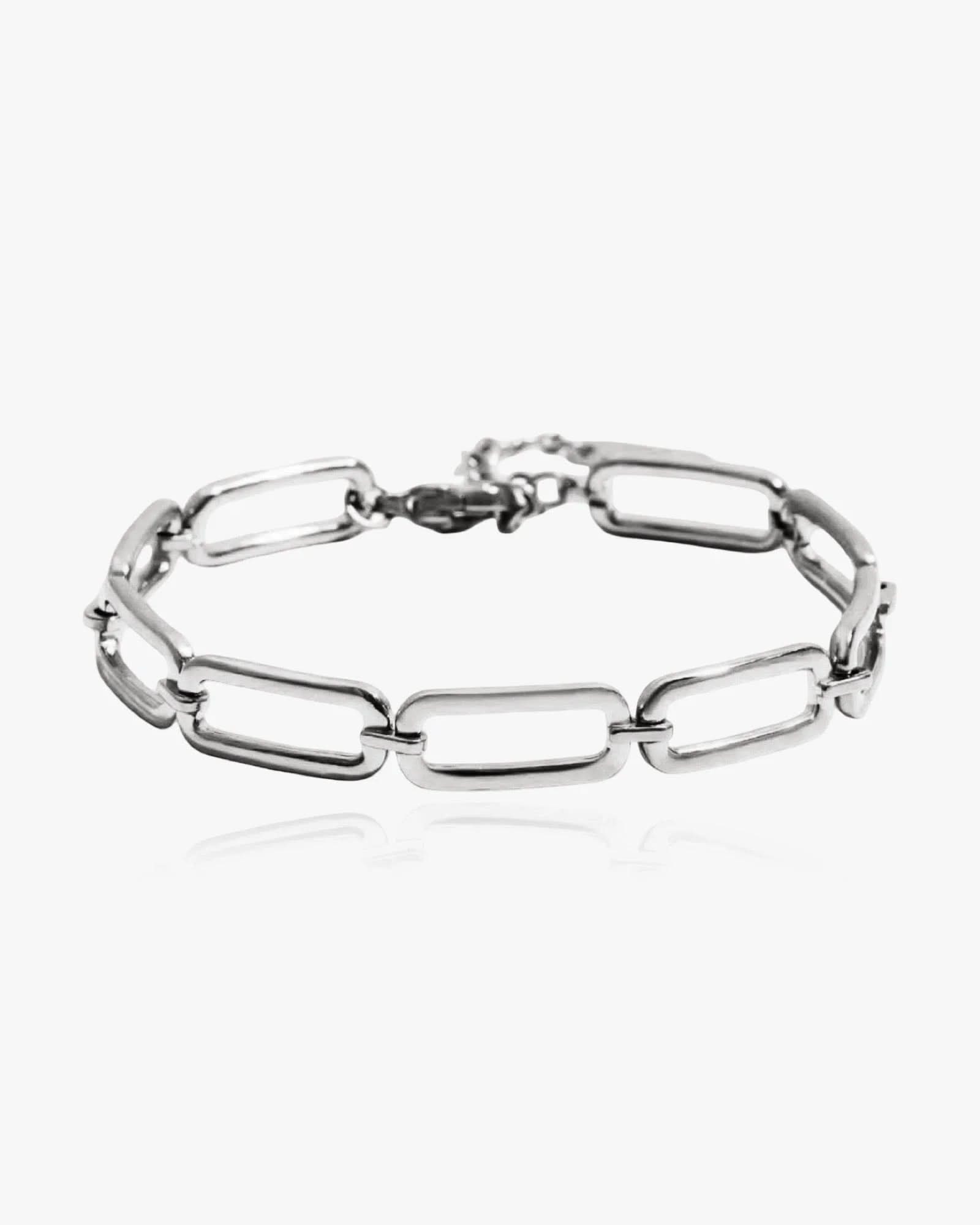 Chunky Paperclip Chain Bracelet - AYUNA