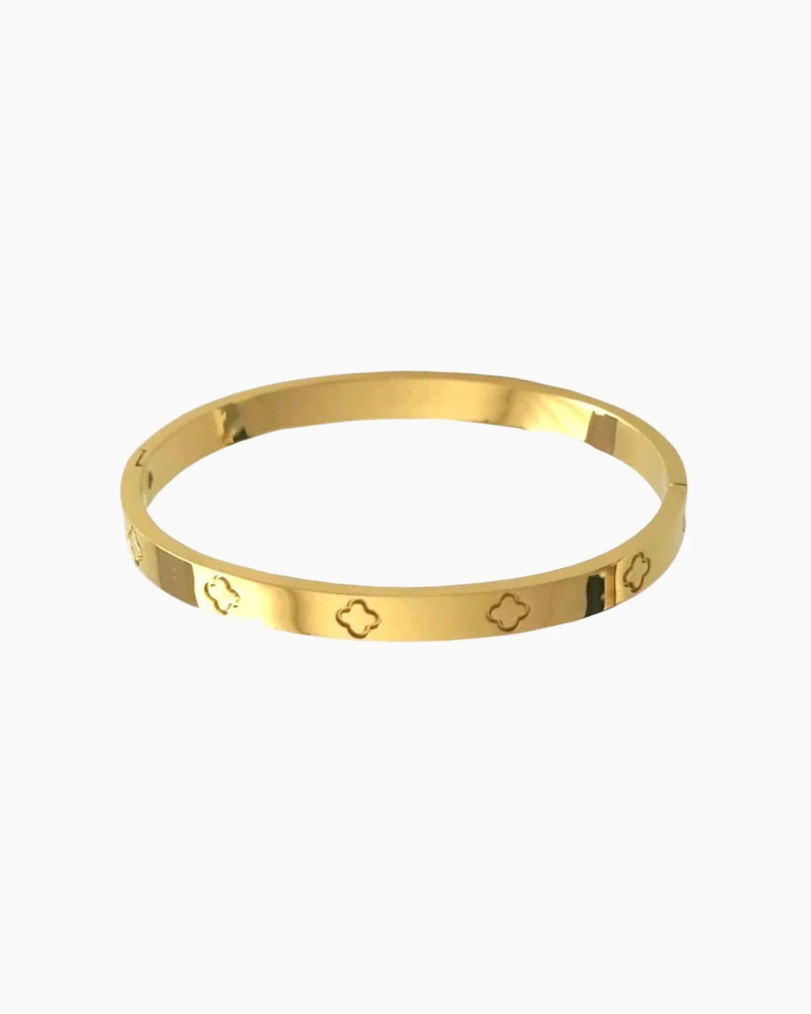 Clover Love Bangle - AYUNA