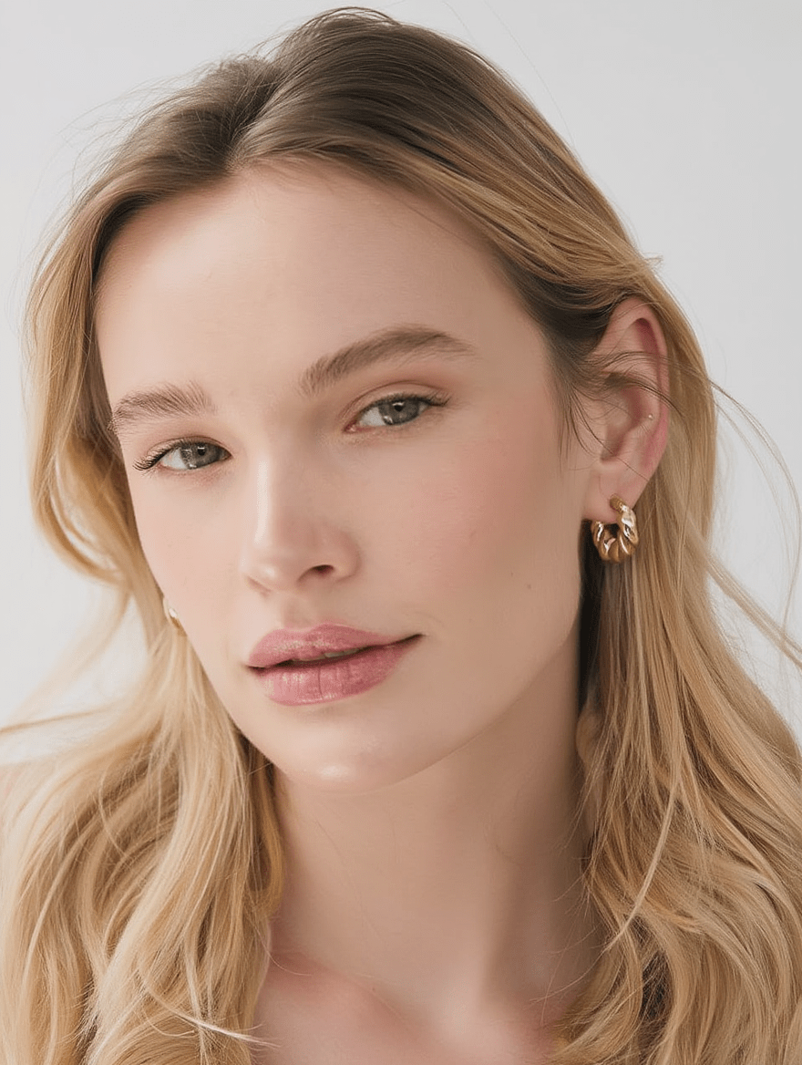 Croissant Earrings - AYUNA