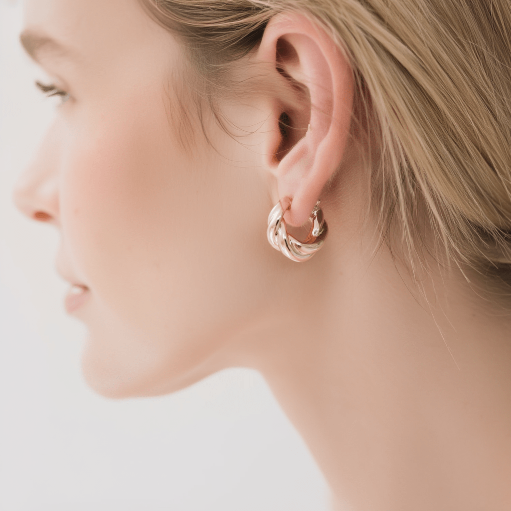 Croissant Earrings - AYUNA