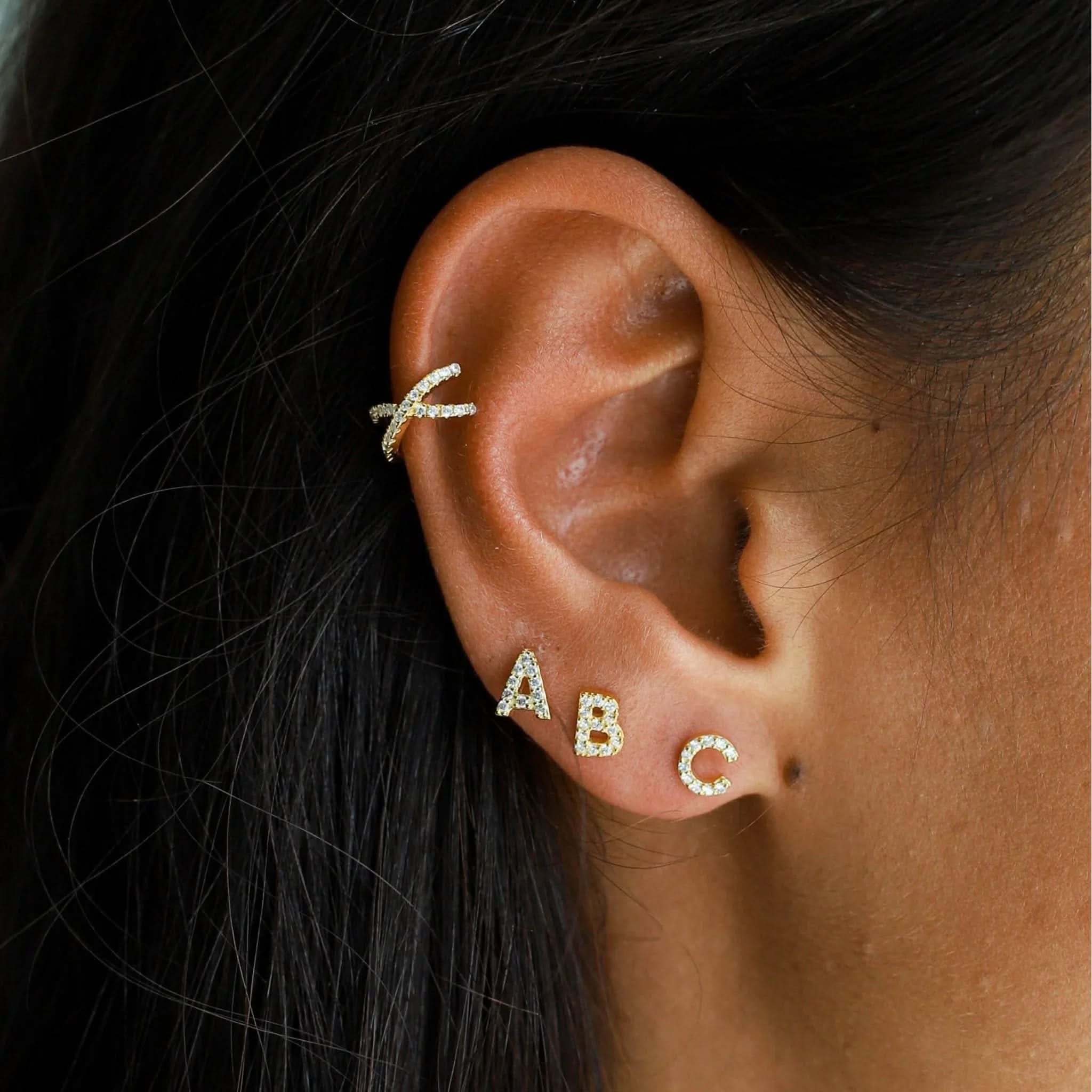 Cross Earrings - AYUNA