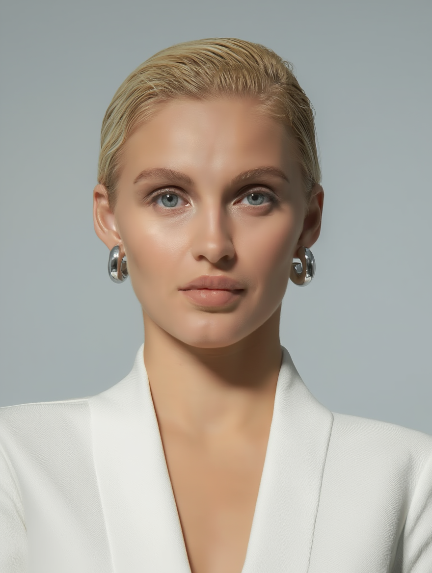 Noa Hoops – Silver