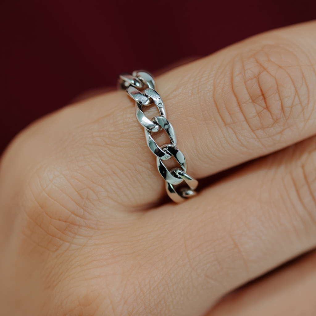 Chain Ring - Silver