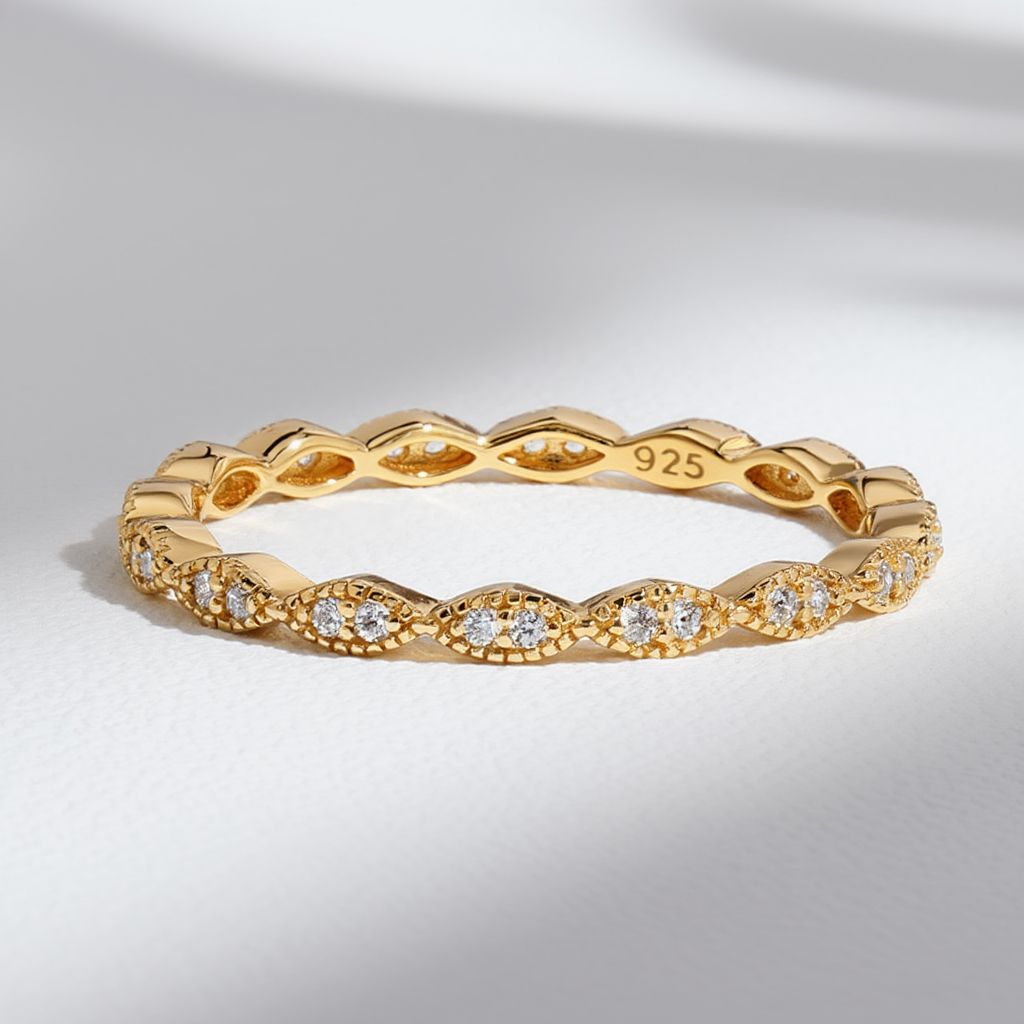 Diamond Stacking Ring