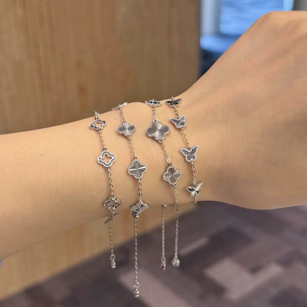 Dainty Clover Bracelet - AYUNA