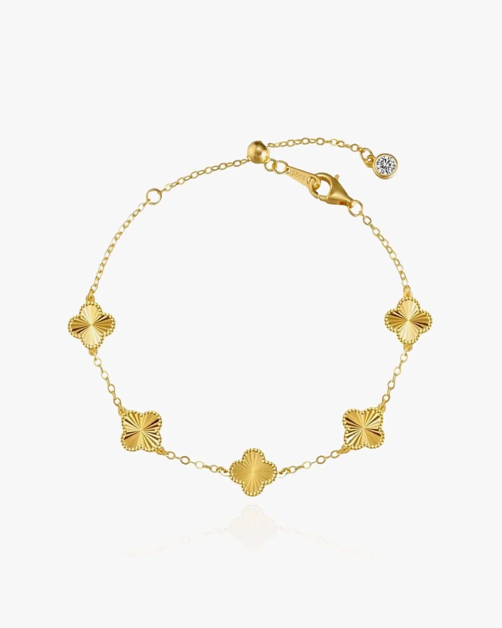 Dainty Clover Bracelet - AYUNA