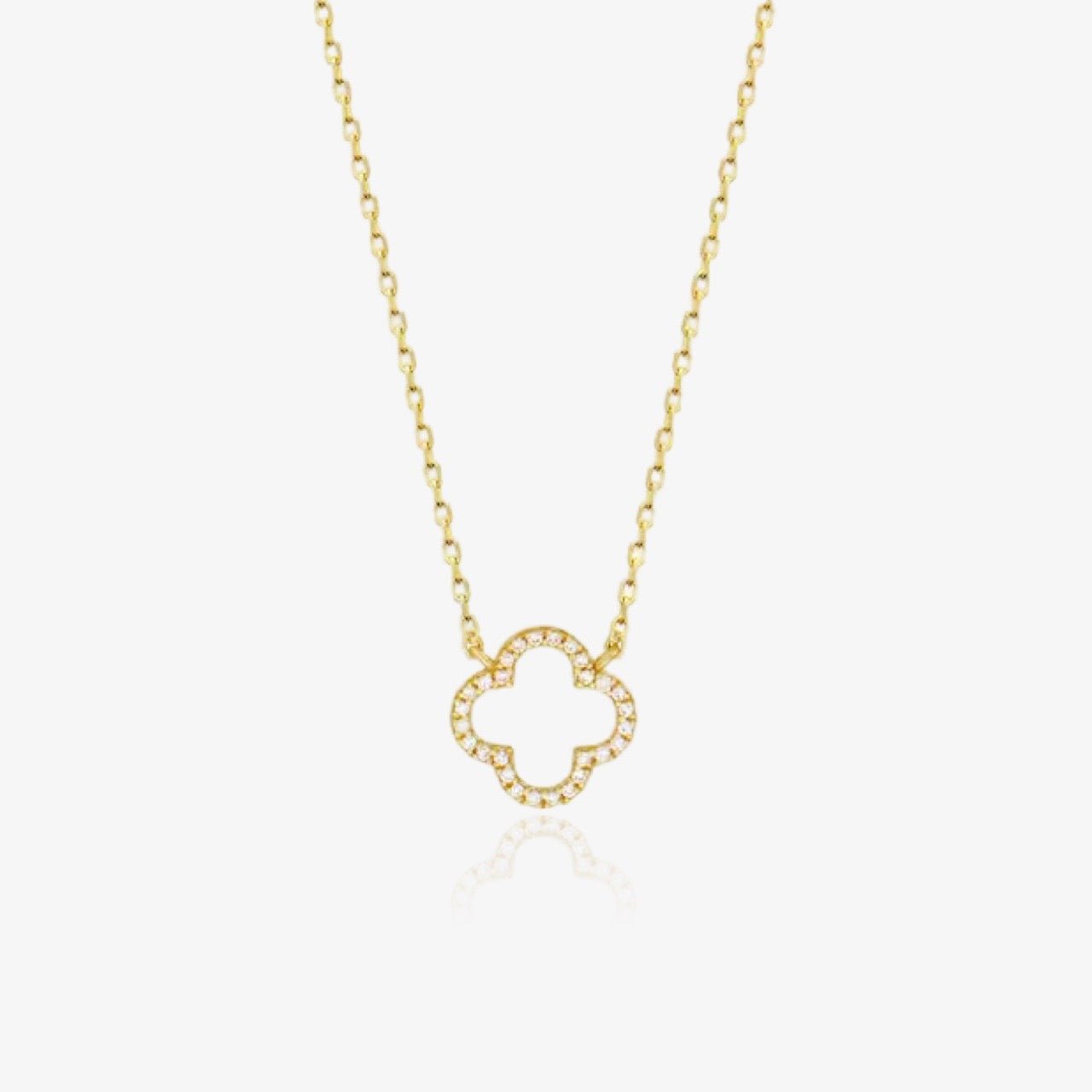 Dainty Clover Necklace - AYUNA