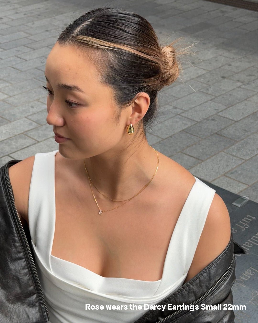 Darcy Earrings - Gold - AYUNA