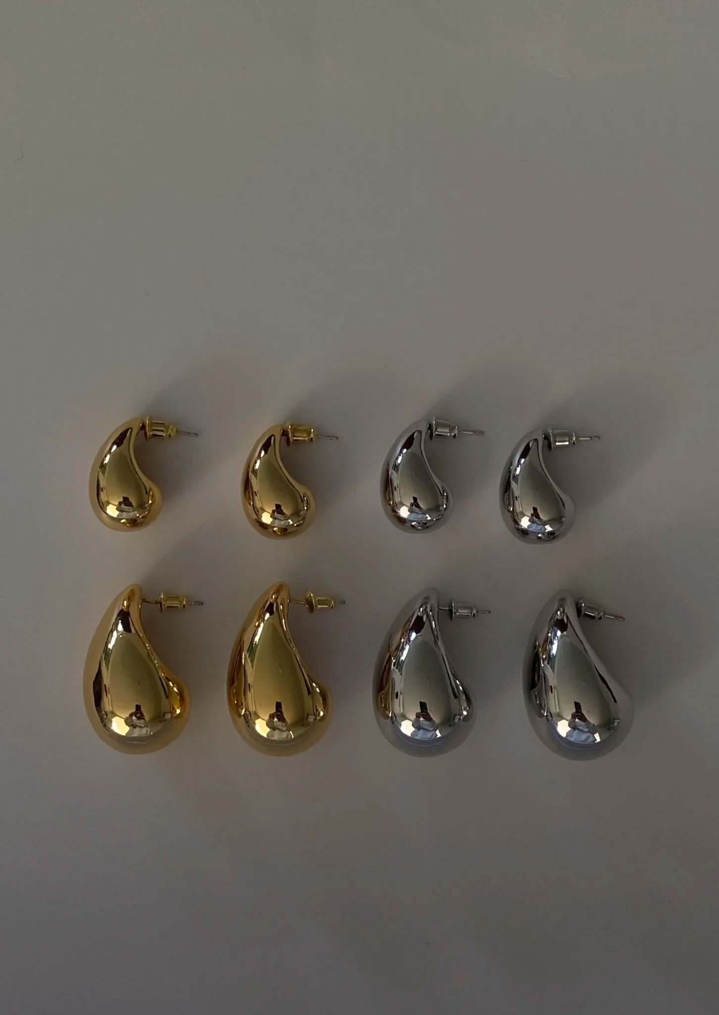 Darcy Earrings - Gold - AYUNA