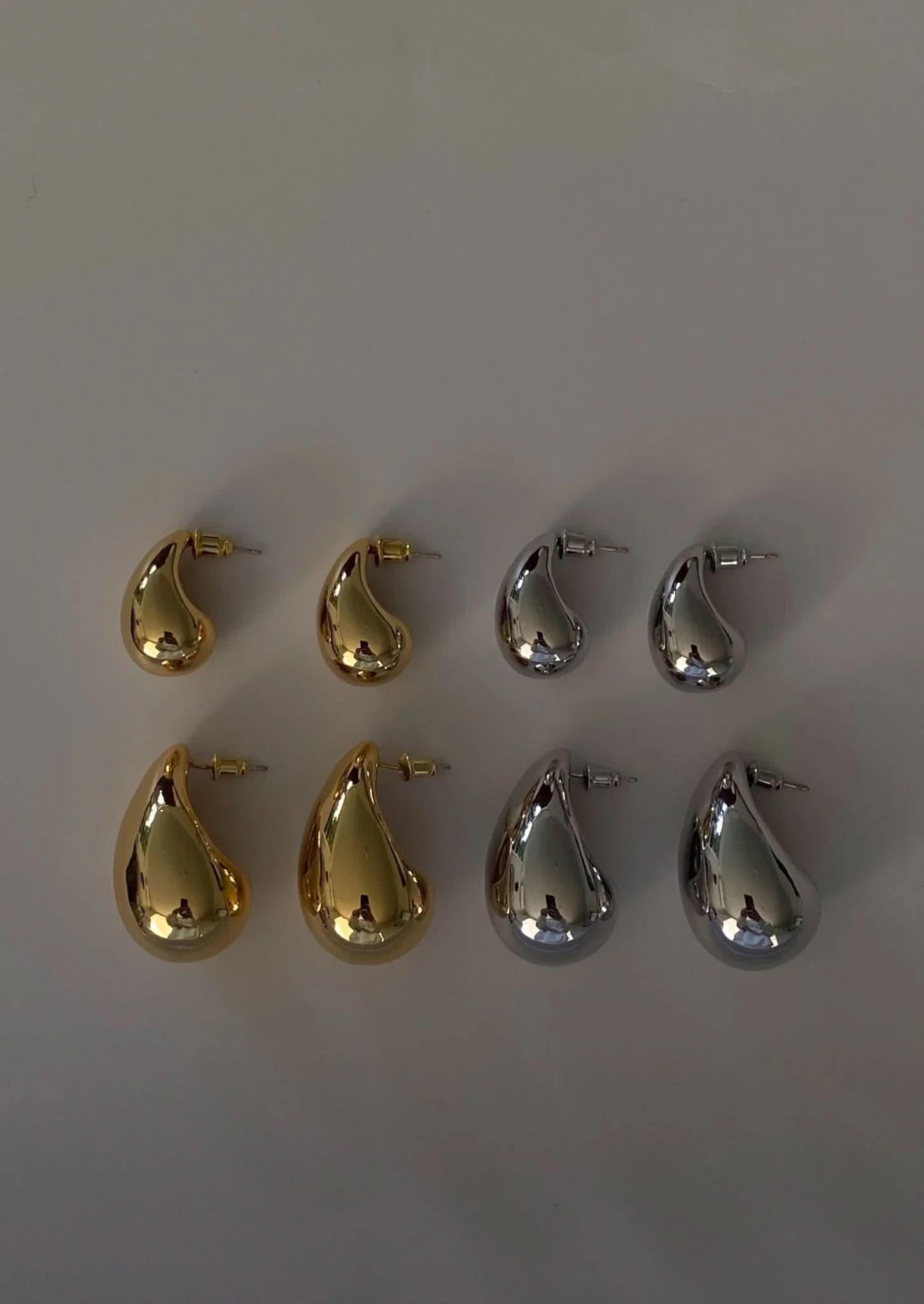 Darcy Earrings - Silver - AYUNA