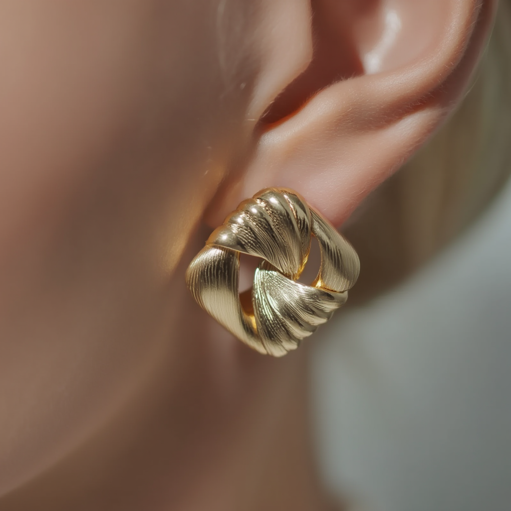 Elva Earrings - Gold