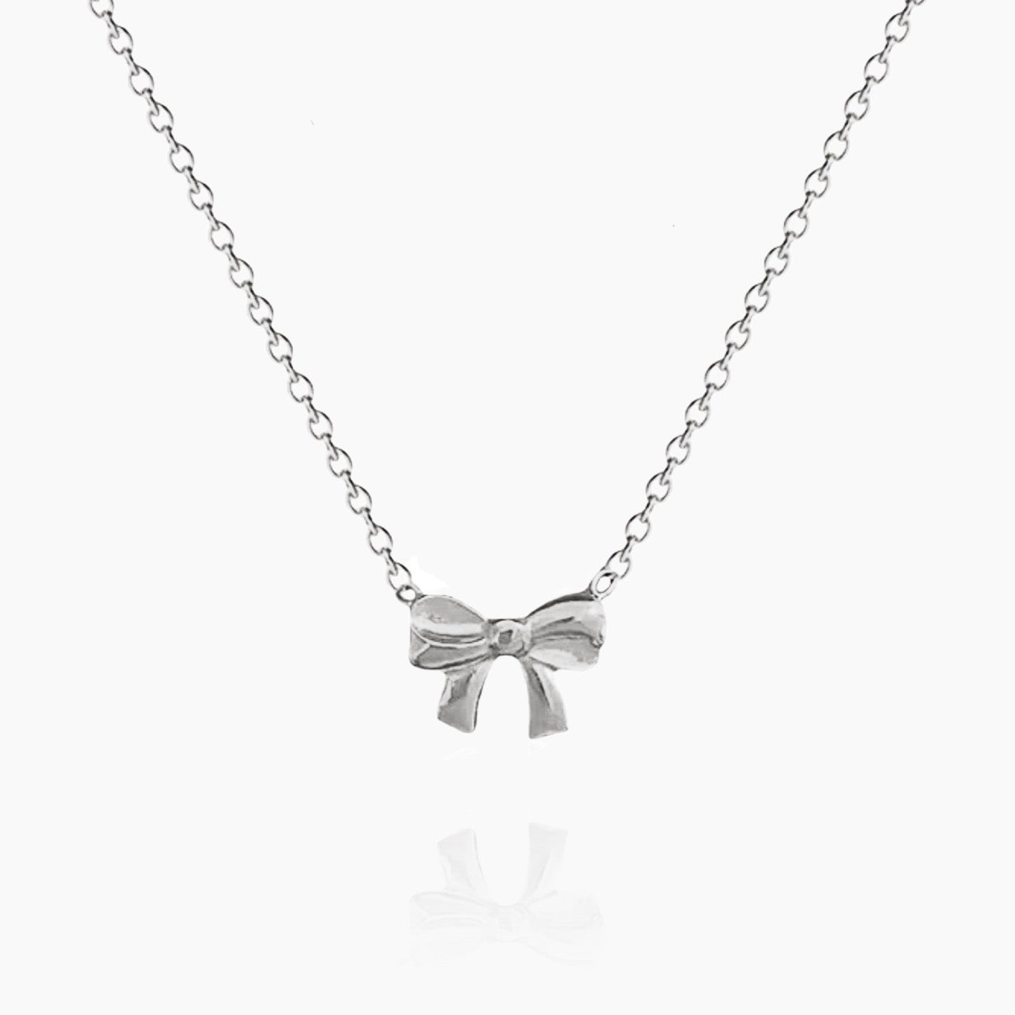 Delicate Bow Tie Necklace - AYUNA