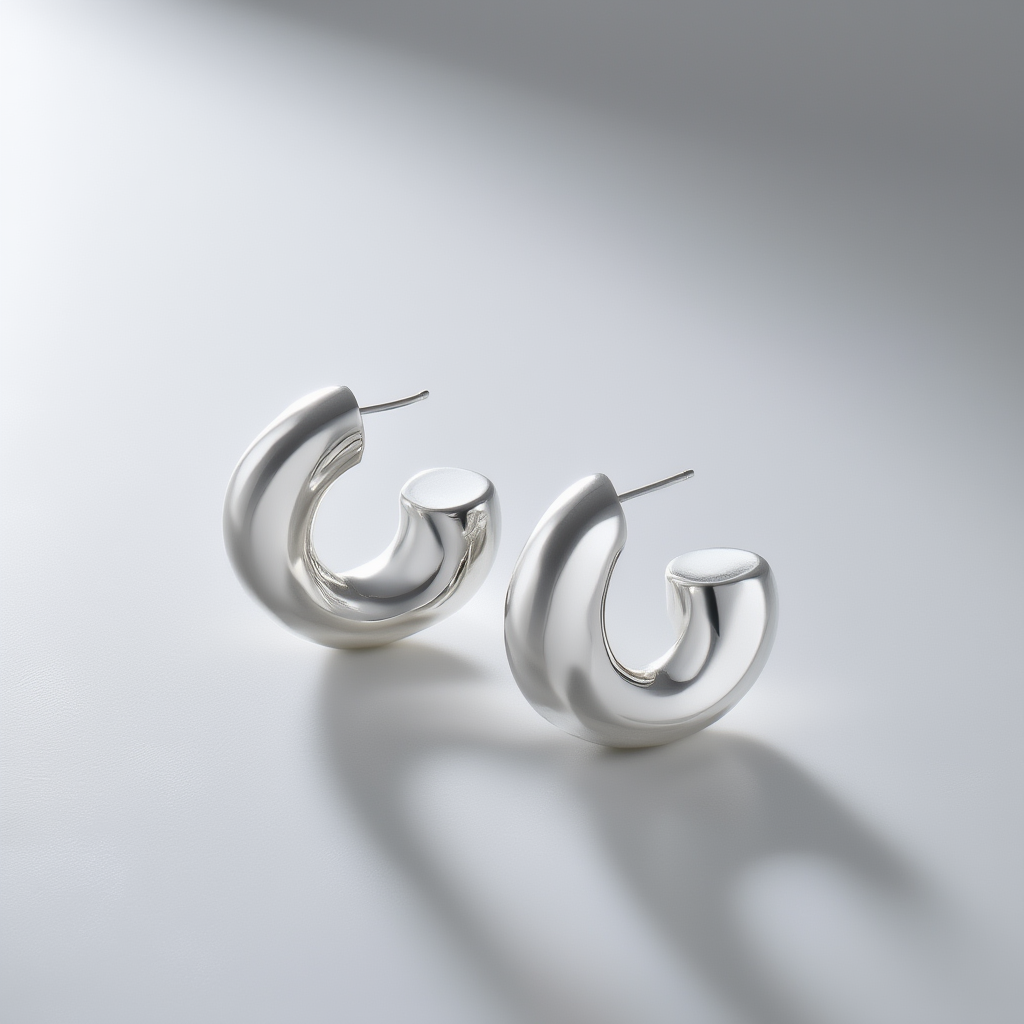 Noa Hoops – Silver