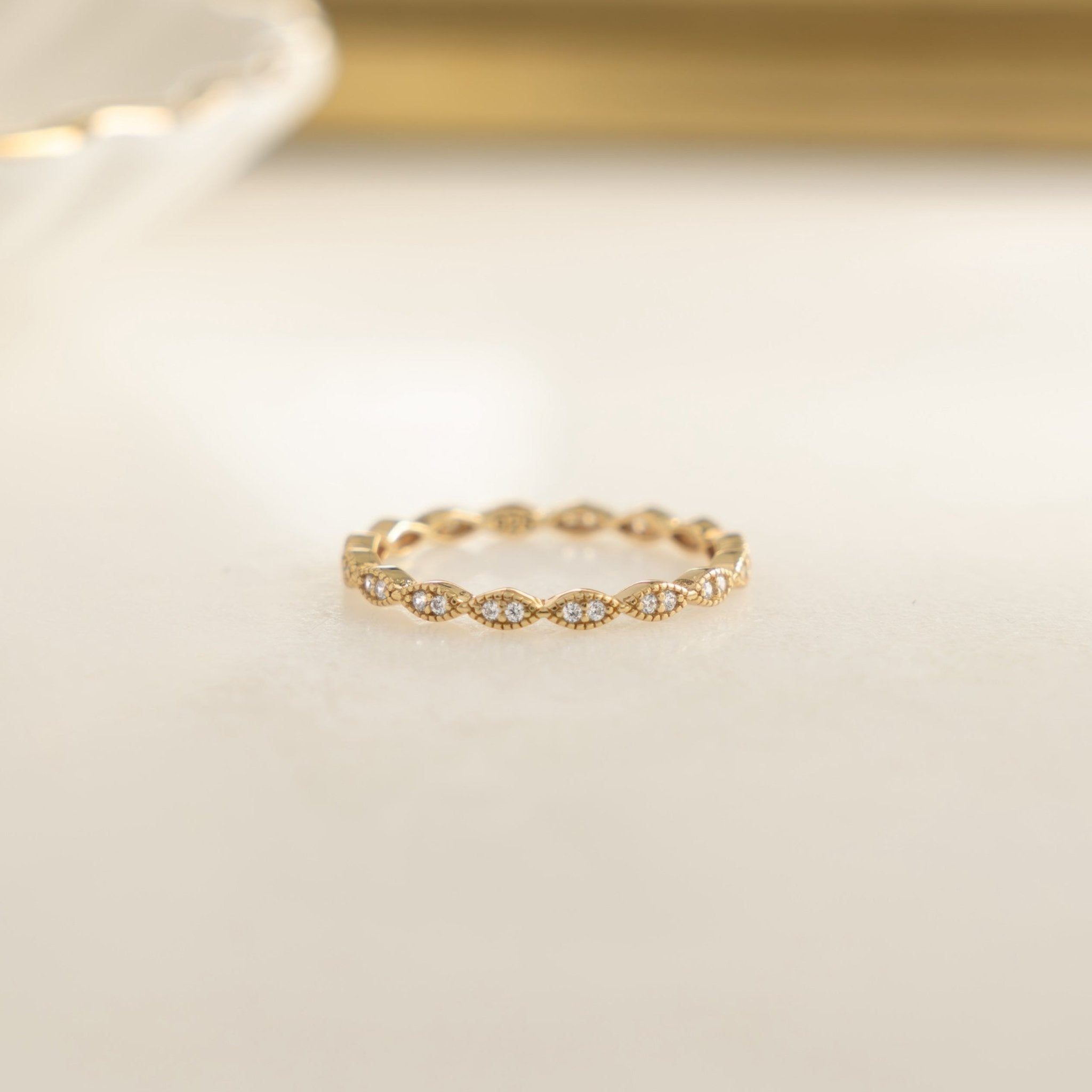 Diamond Stacking Ring - AYUNA