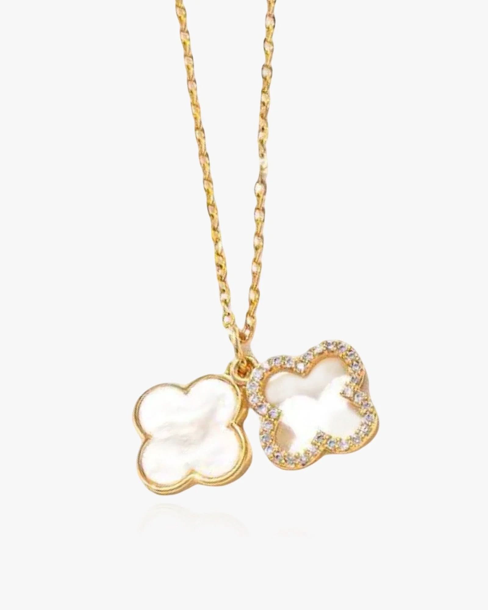 Double Clover Necklace - AYUNA