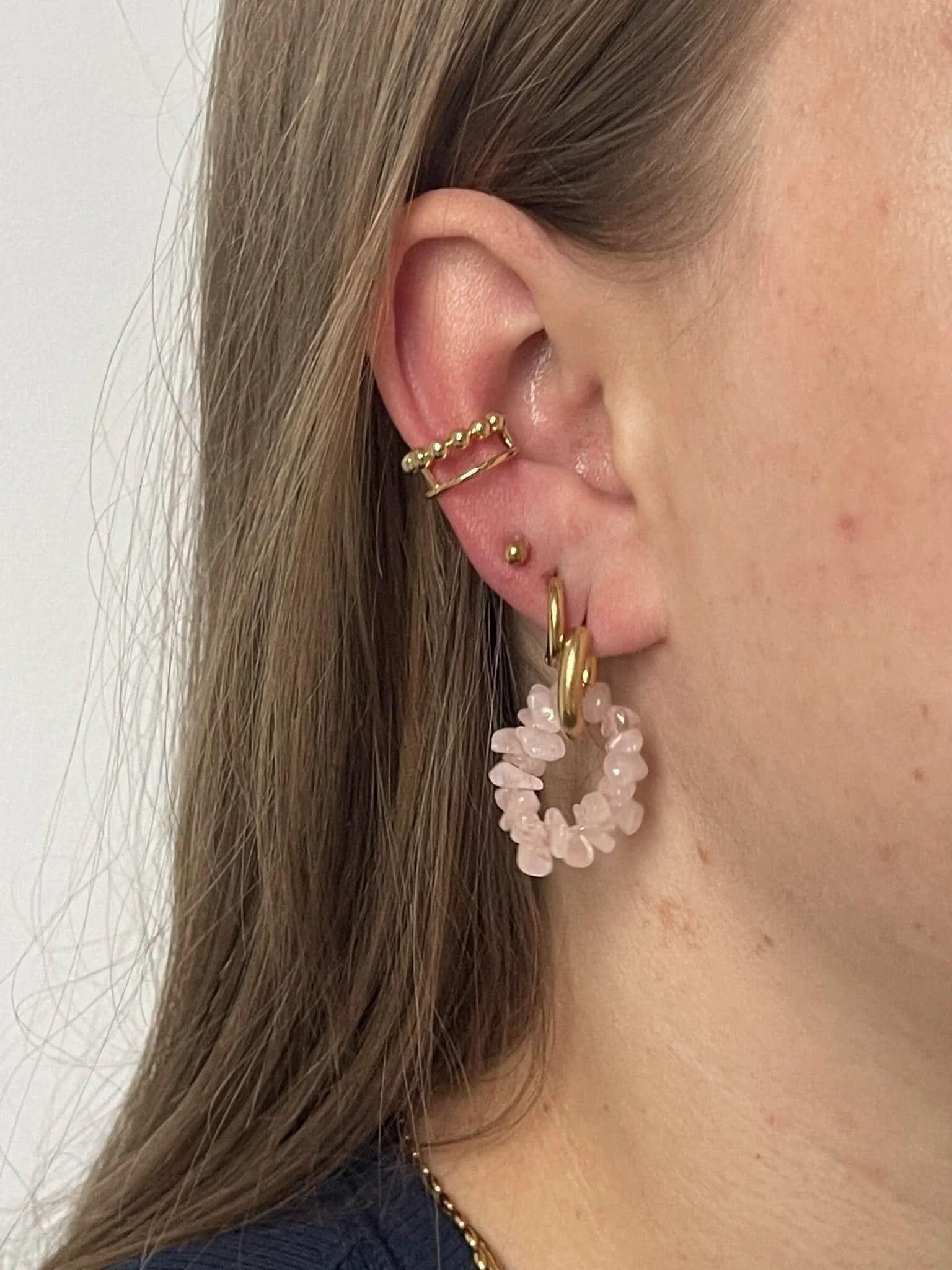 Double Dotted Earcuff - AYUNA