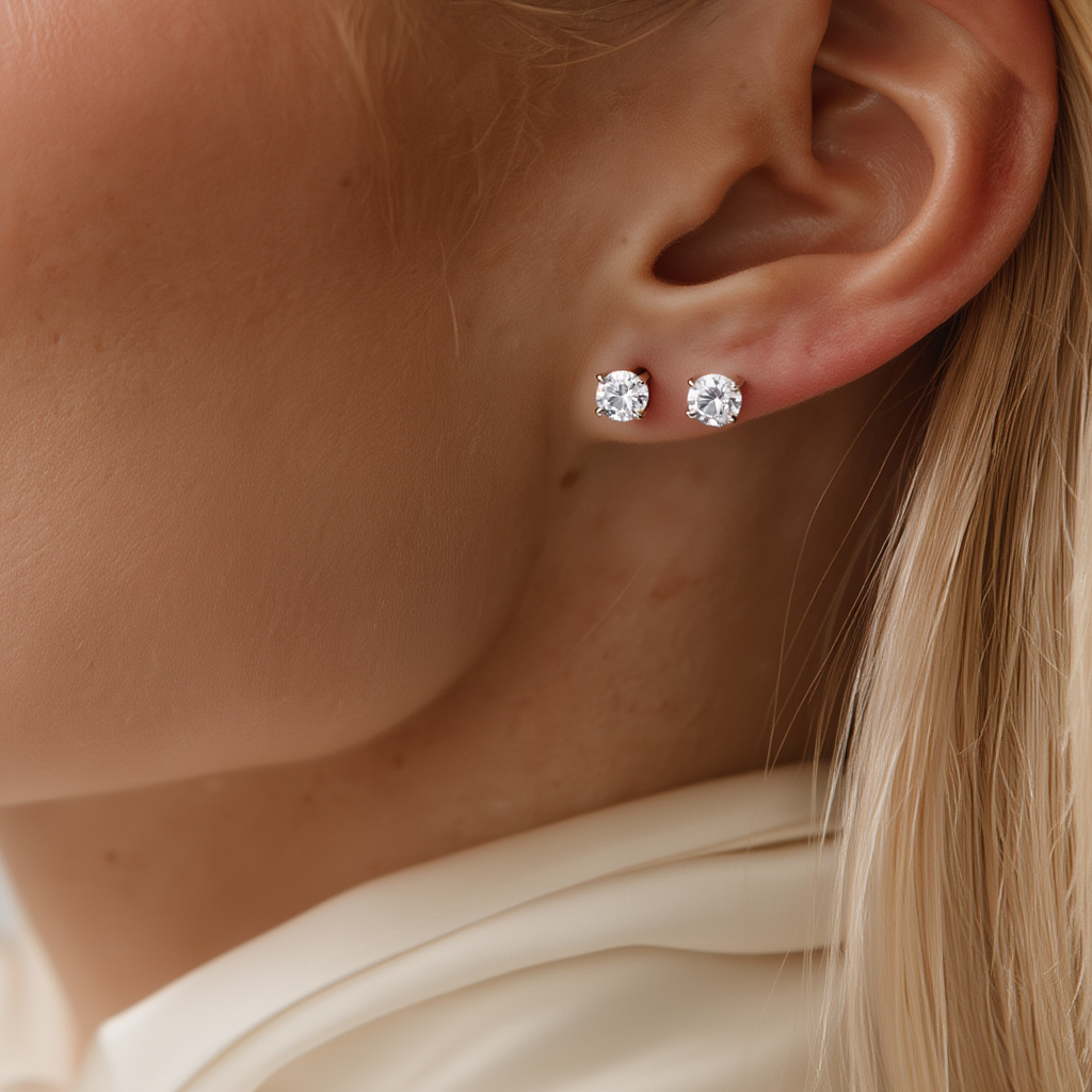 Sabine Earrings – Silver