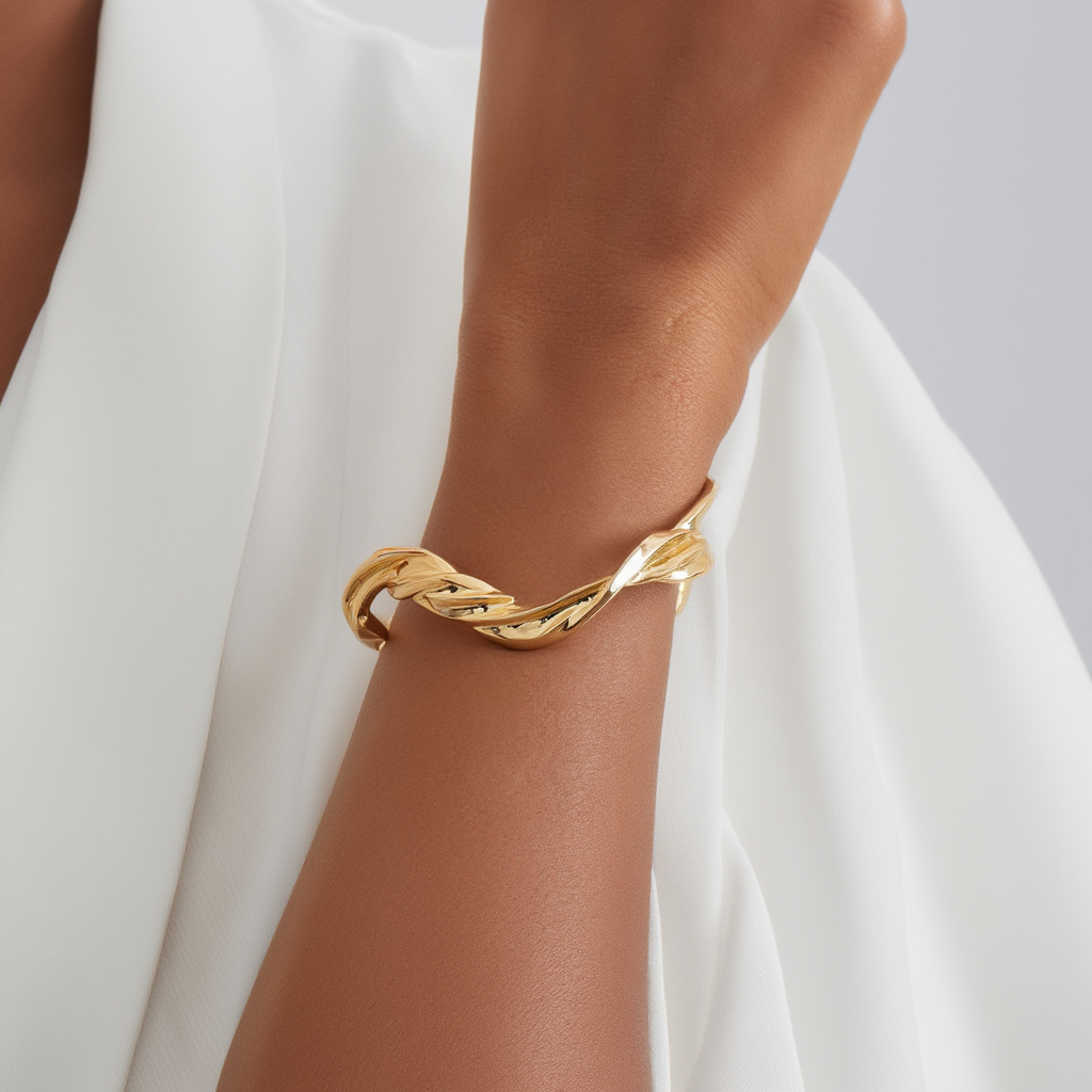 Twist Wave Bracelet