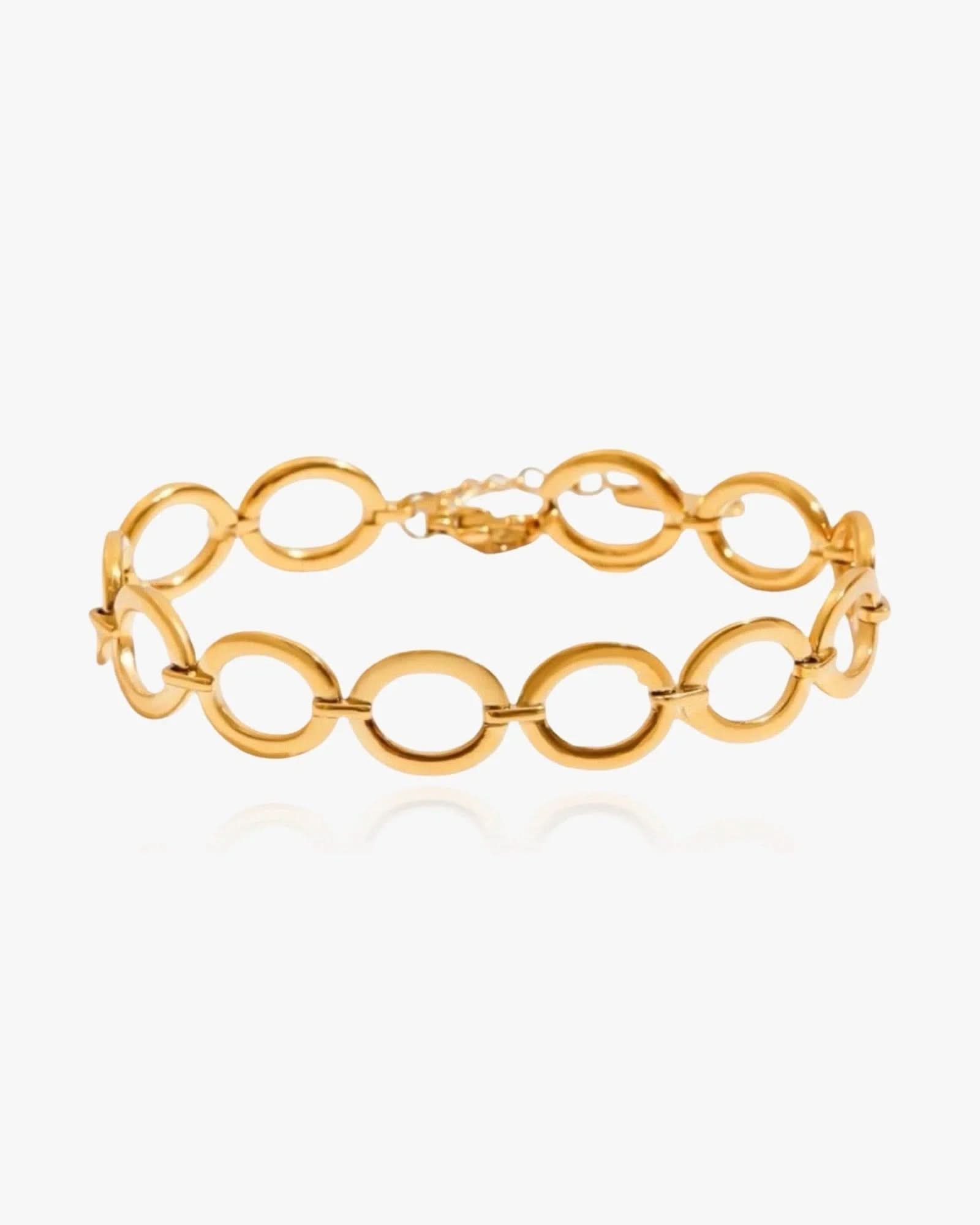 Elevated Chain Link Bracelet - AYUNA