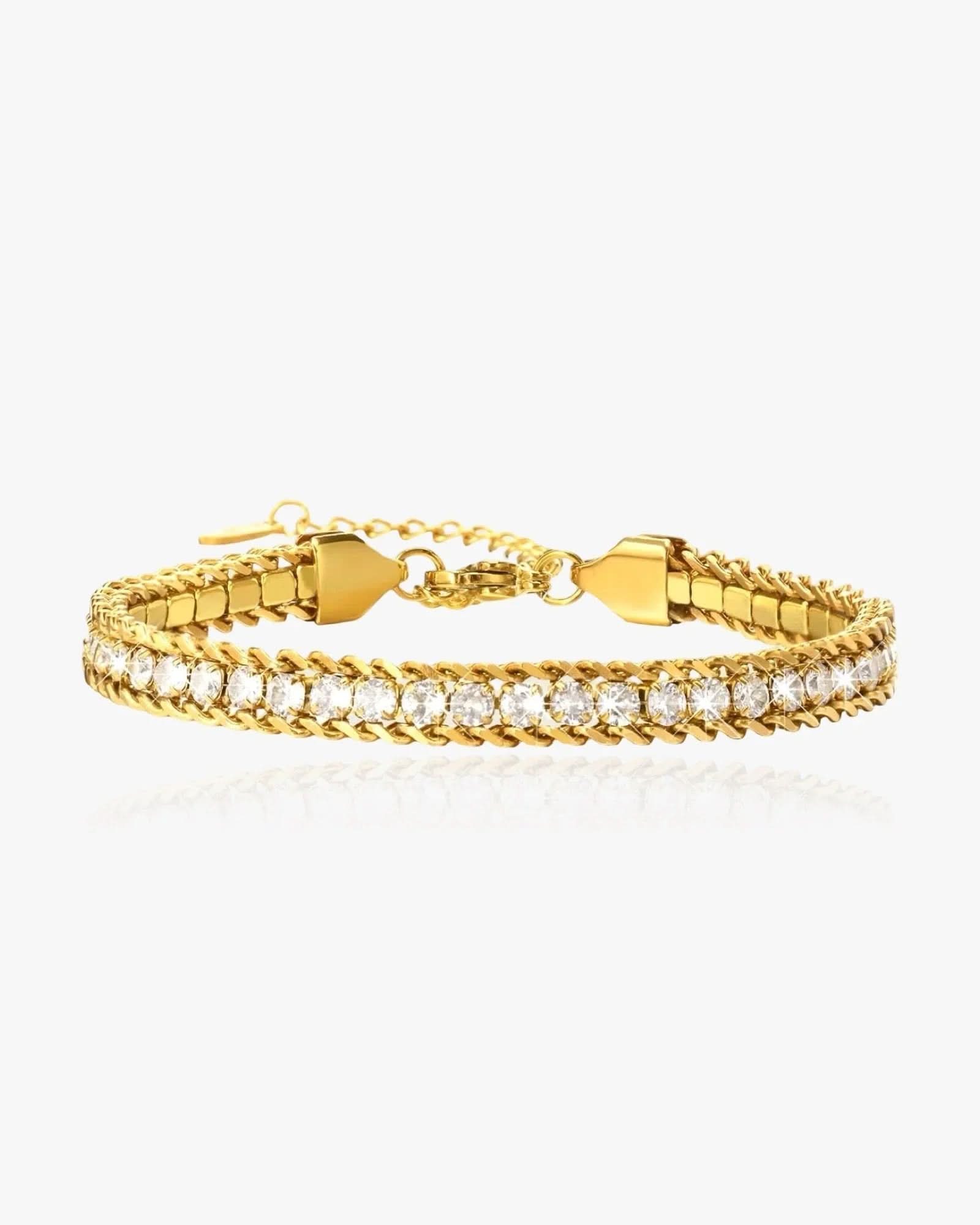 Elevated Tennis Bracelet - AYUNA