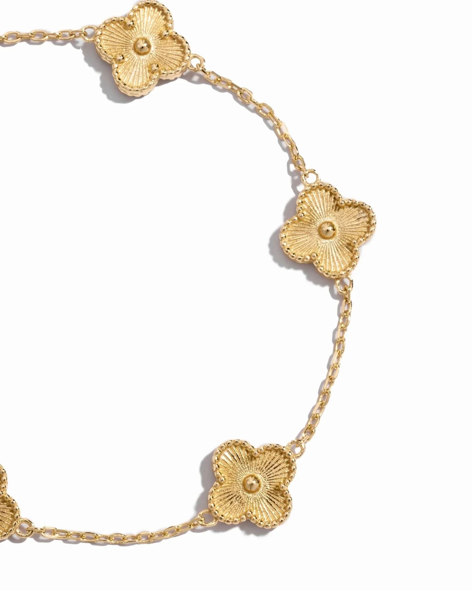 Ella Four Leaf Clover Bracelet - AYUNA