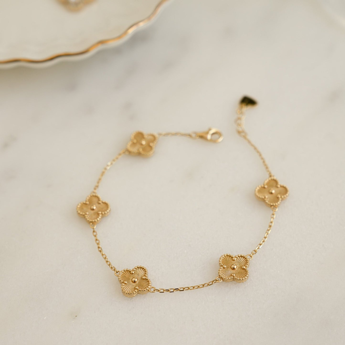 Ella Four Leaf Clover Bracelet - AYUNA