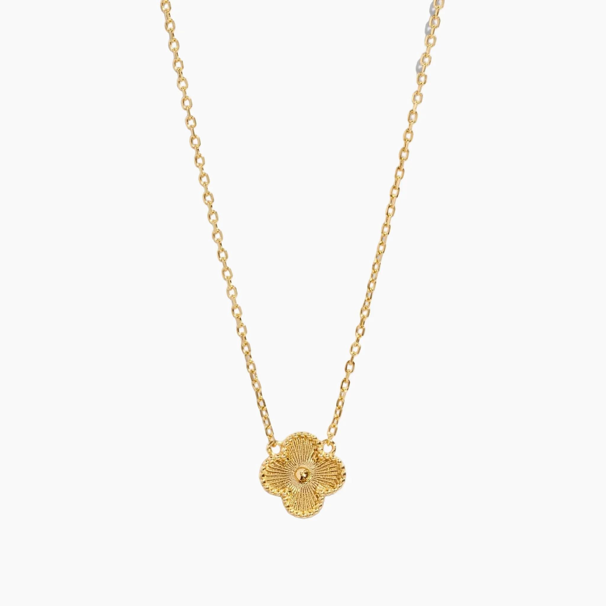 Ella Four Leaf Clover Necklace - AYUNA