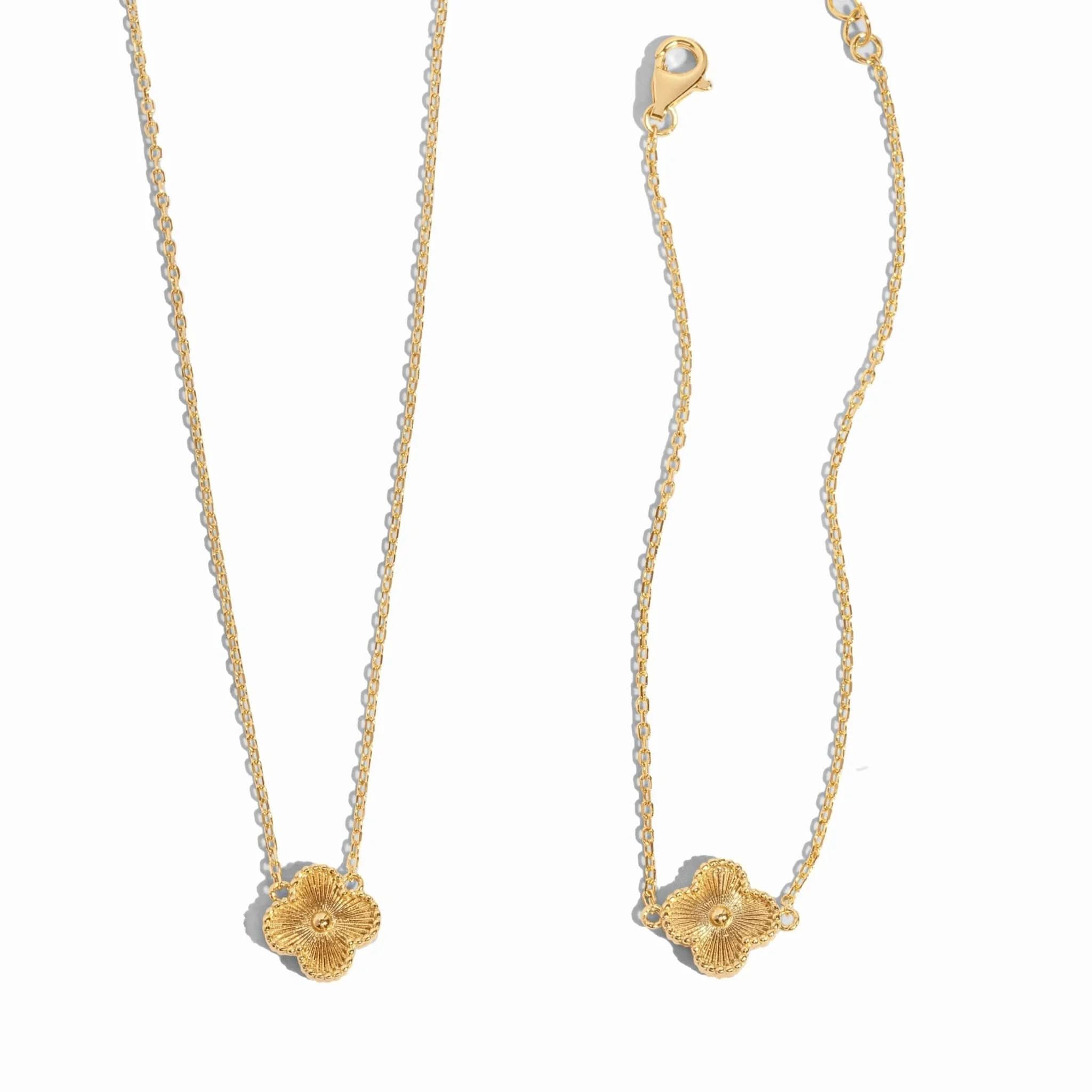 Ella Four Leaf Clover Necklace - AYUNA