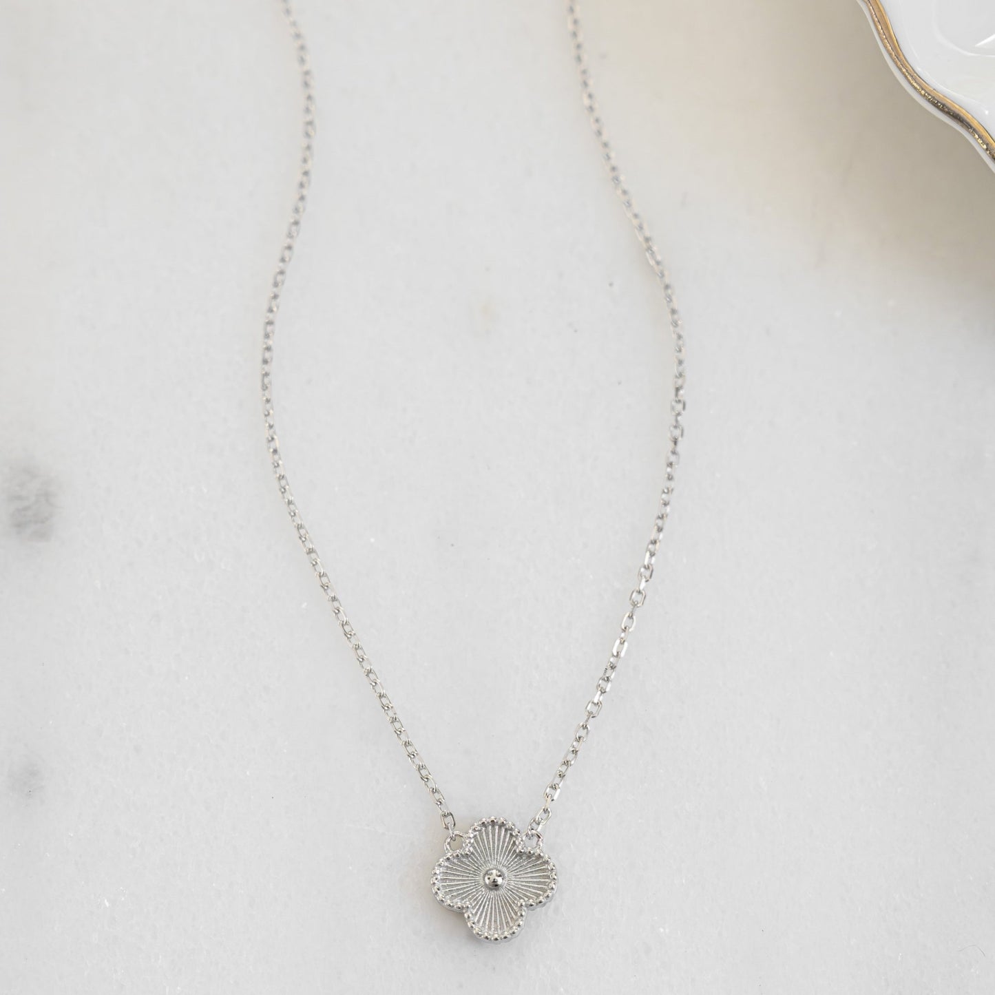 Ella Four Leaf Clover Necklace - AYUNA