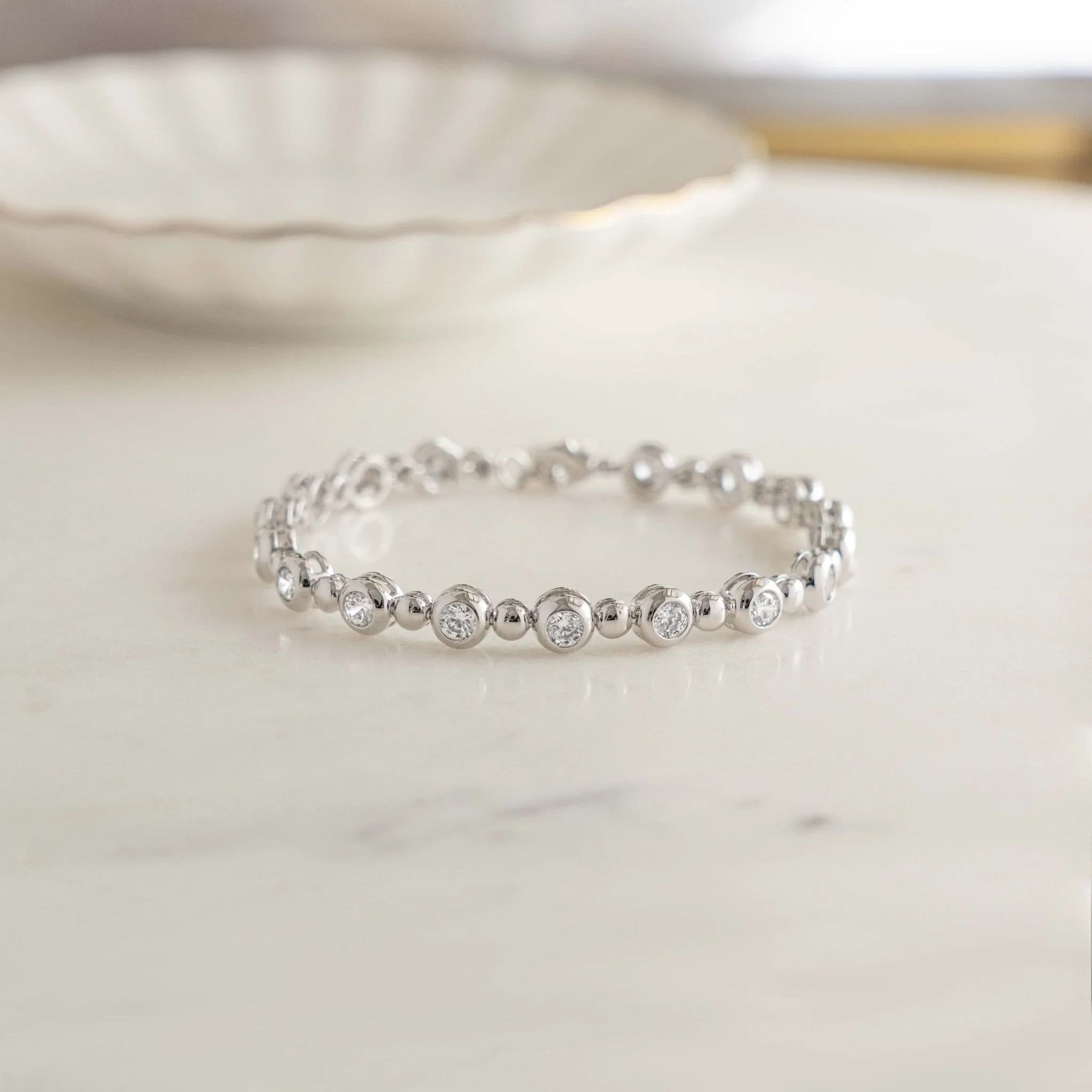 Evie Tennis Bracelet - AYUNA