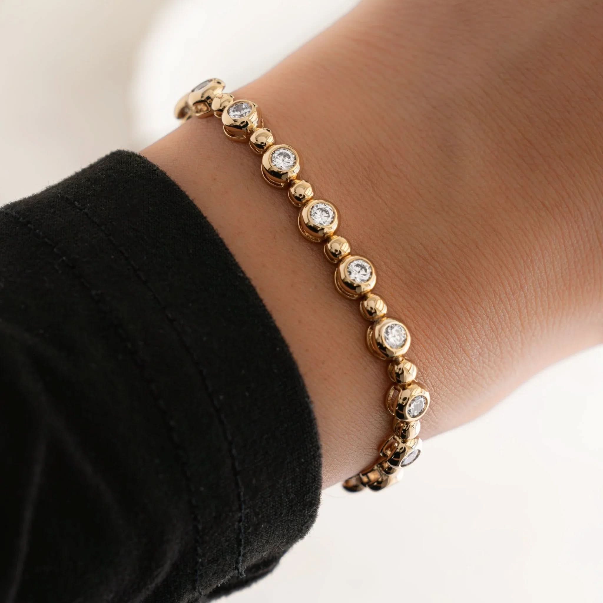 Evie Tennis Bracelet - AYUNA