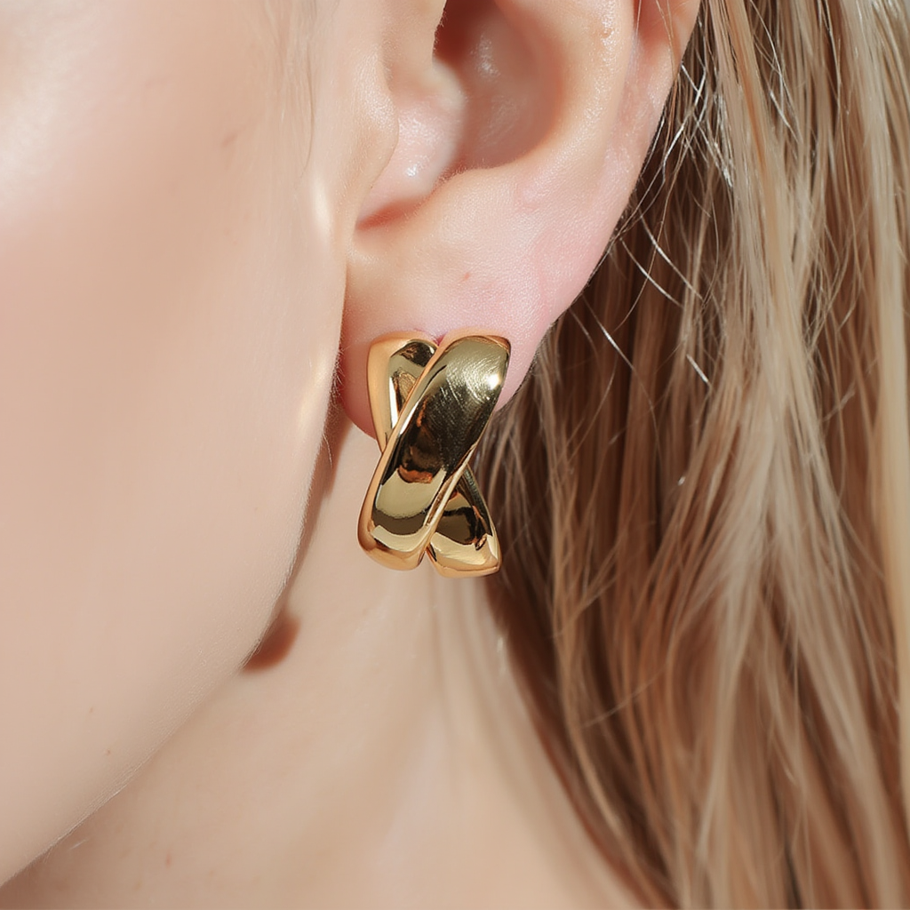 Zaria Earrings – Gold