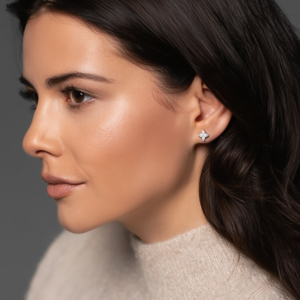 Loria Studs - Silver