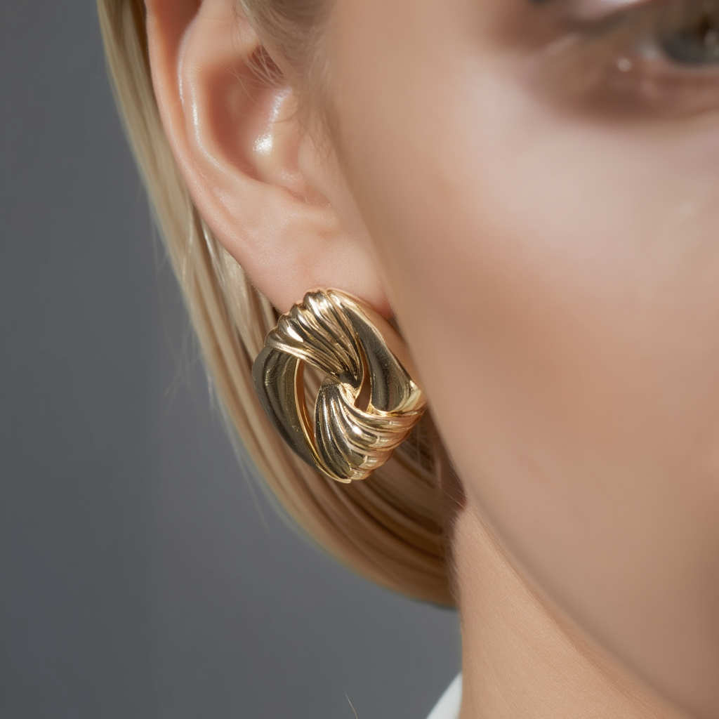 Elva Earrings - Gold
