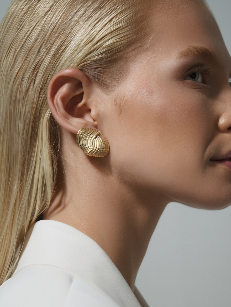 Aurelia Earrings – Gold