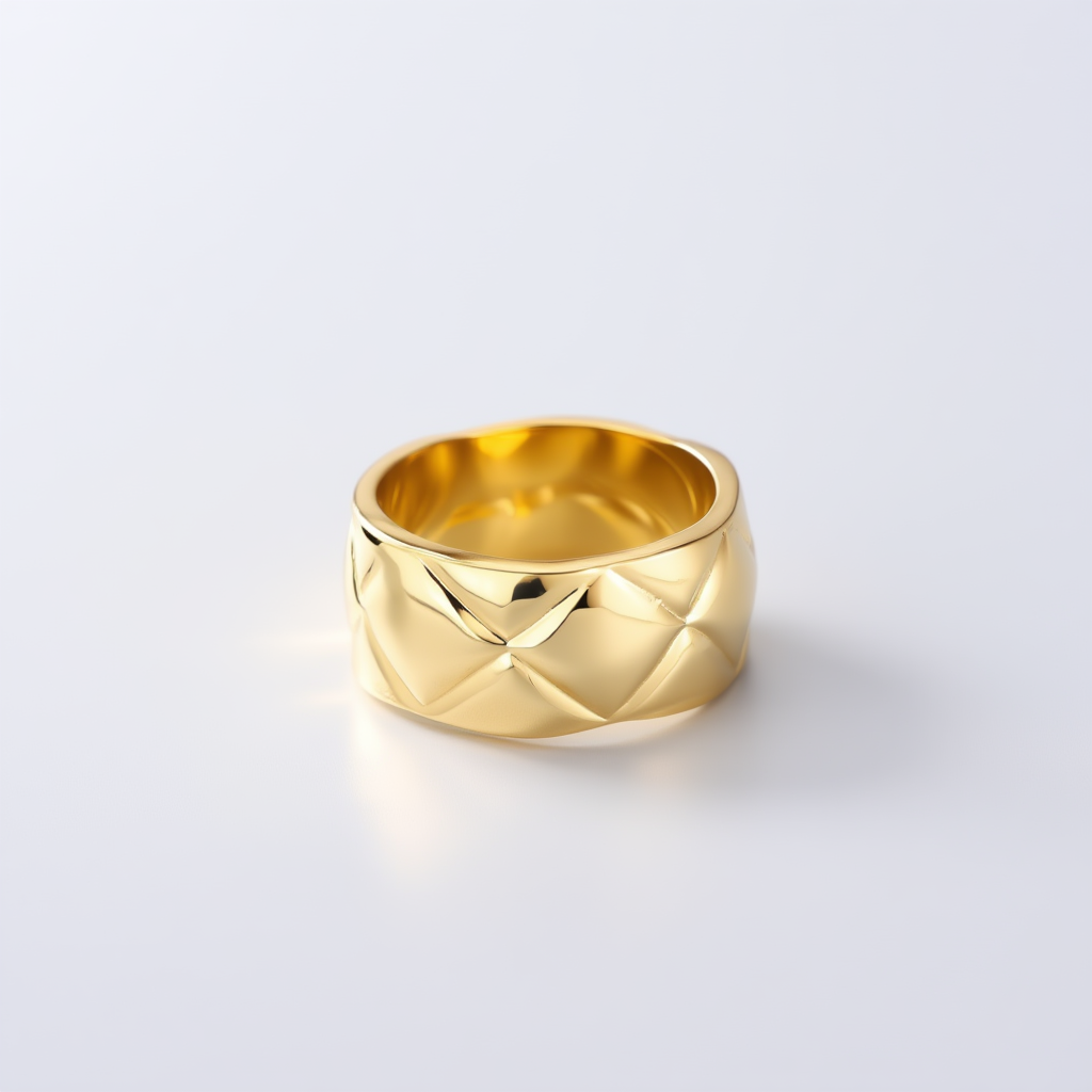 Aubrey Thick Band – Gold